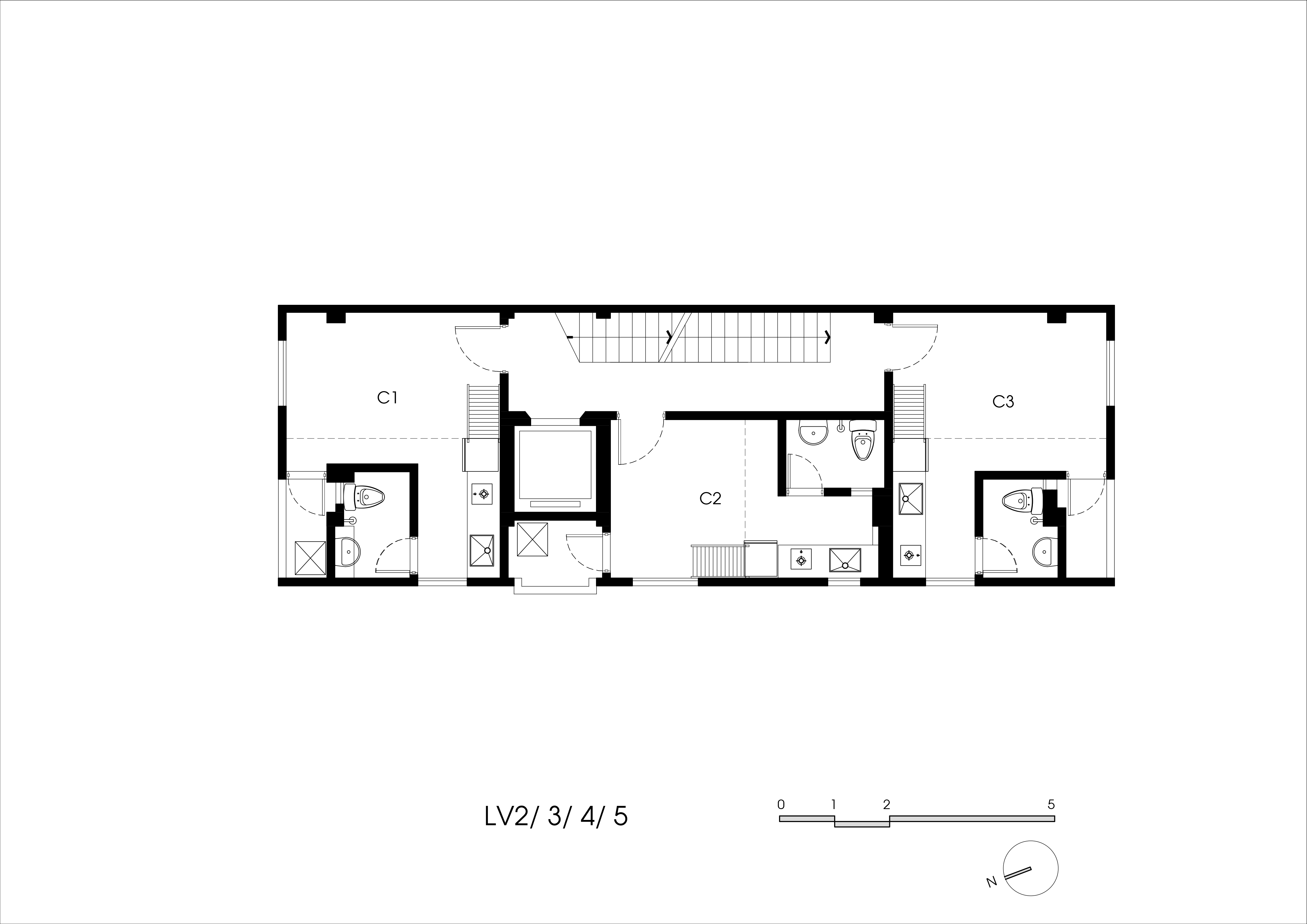 Song Nhue Tiny Apartment by HCRA design Architizer