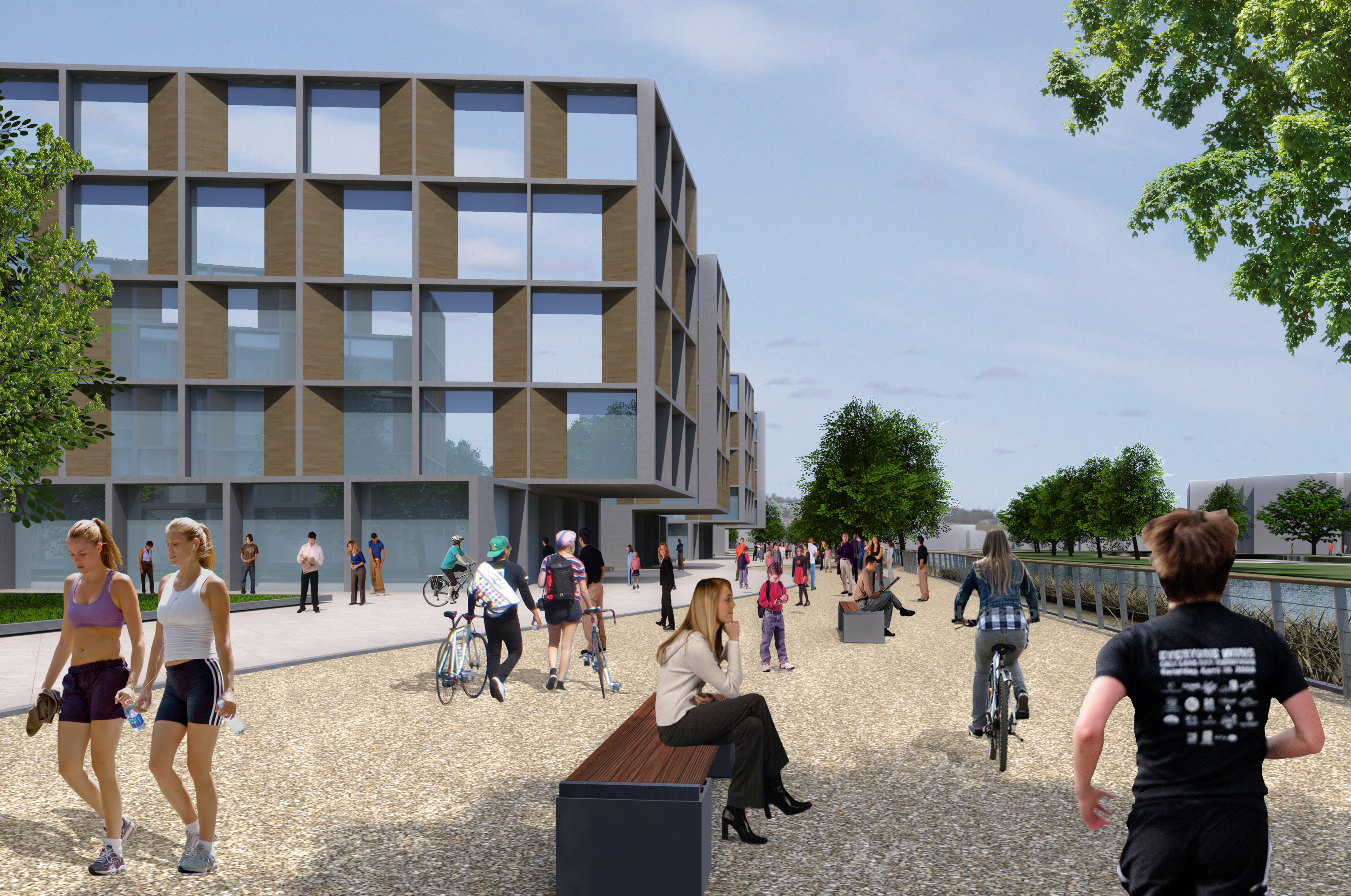 Osney Mead Masterplan, Oxford by Shepheard Epstein Hunter Architizer