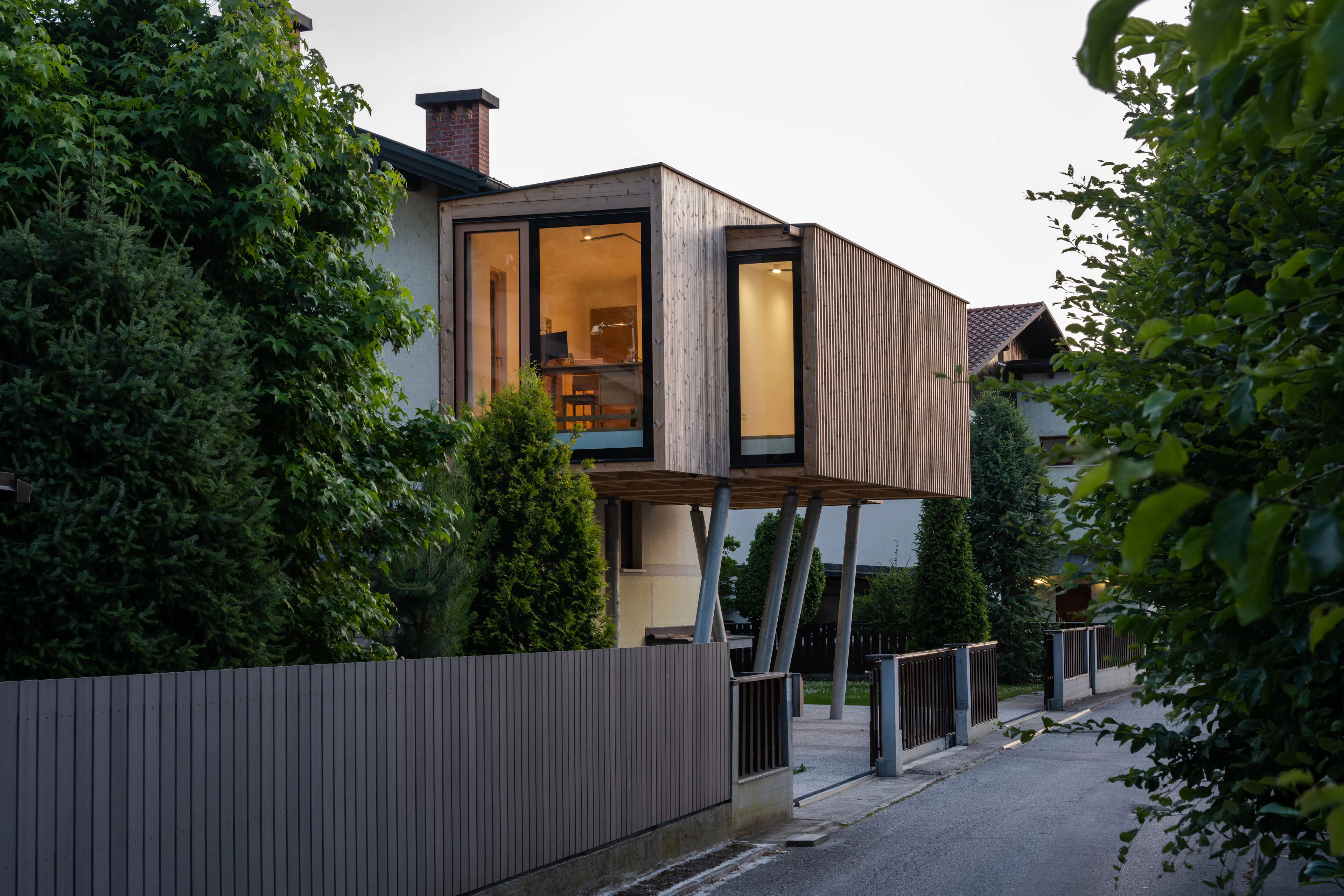 Cycling and Pedestrian Bridge in Bohinj Slovenia — 1