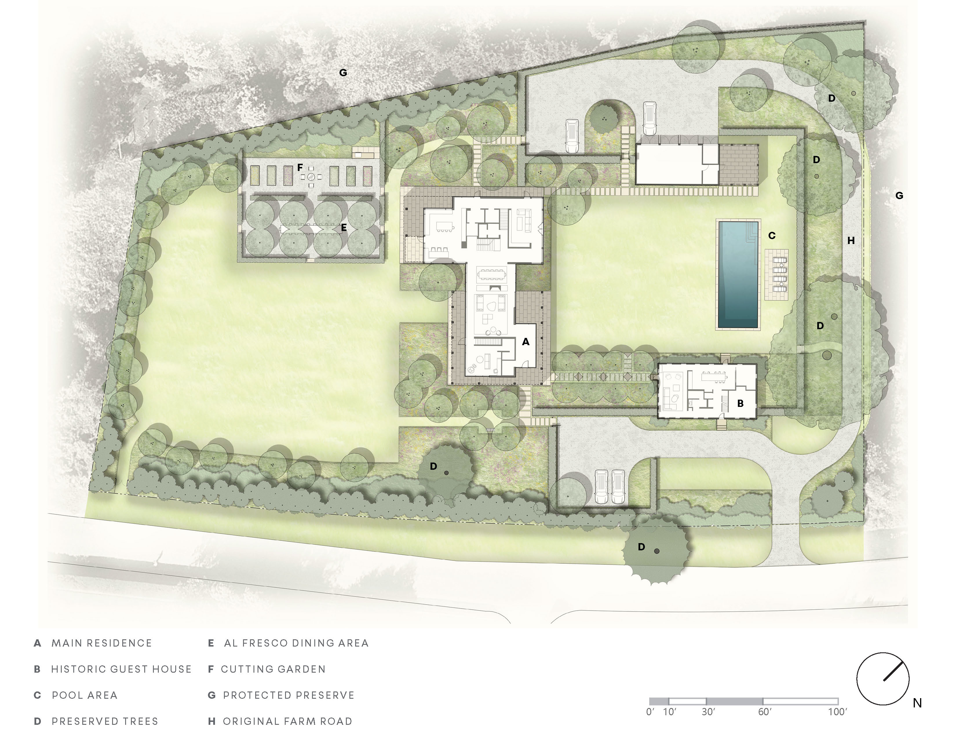 Idea 3607805: Cove Hollow Farm by LaGuardia Design Group Landscape ...