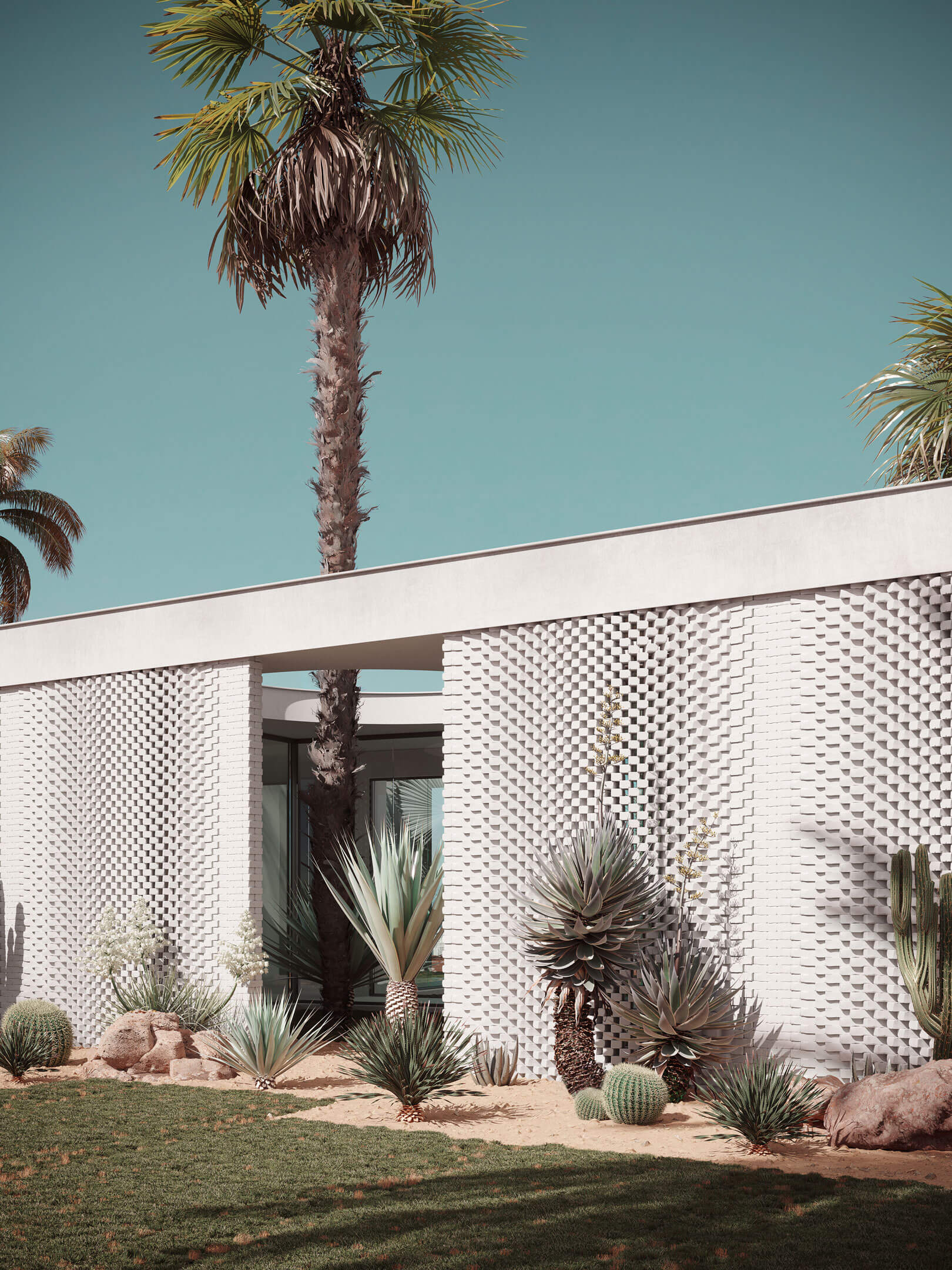 Photoreal Render for a west Hollywood Villa by Archicgi - Architizer