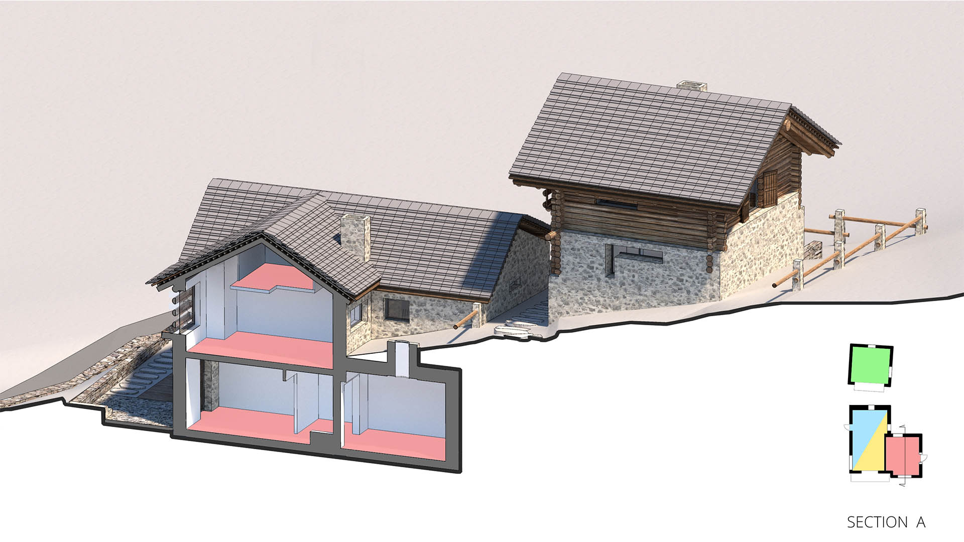 Revitalization of historic buildings in Switzerland by BXB studio ...