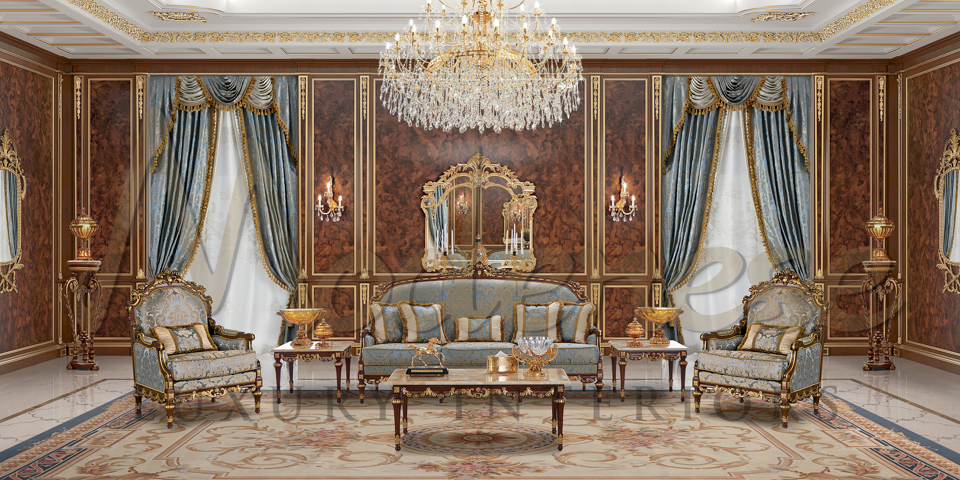 GREAT LIVING ROOM INTERIOR DESIGN IN DOHA by MODENESE Luxury Interiors ...