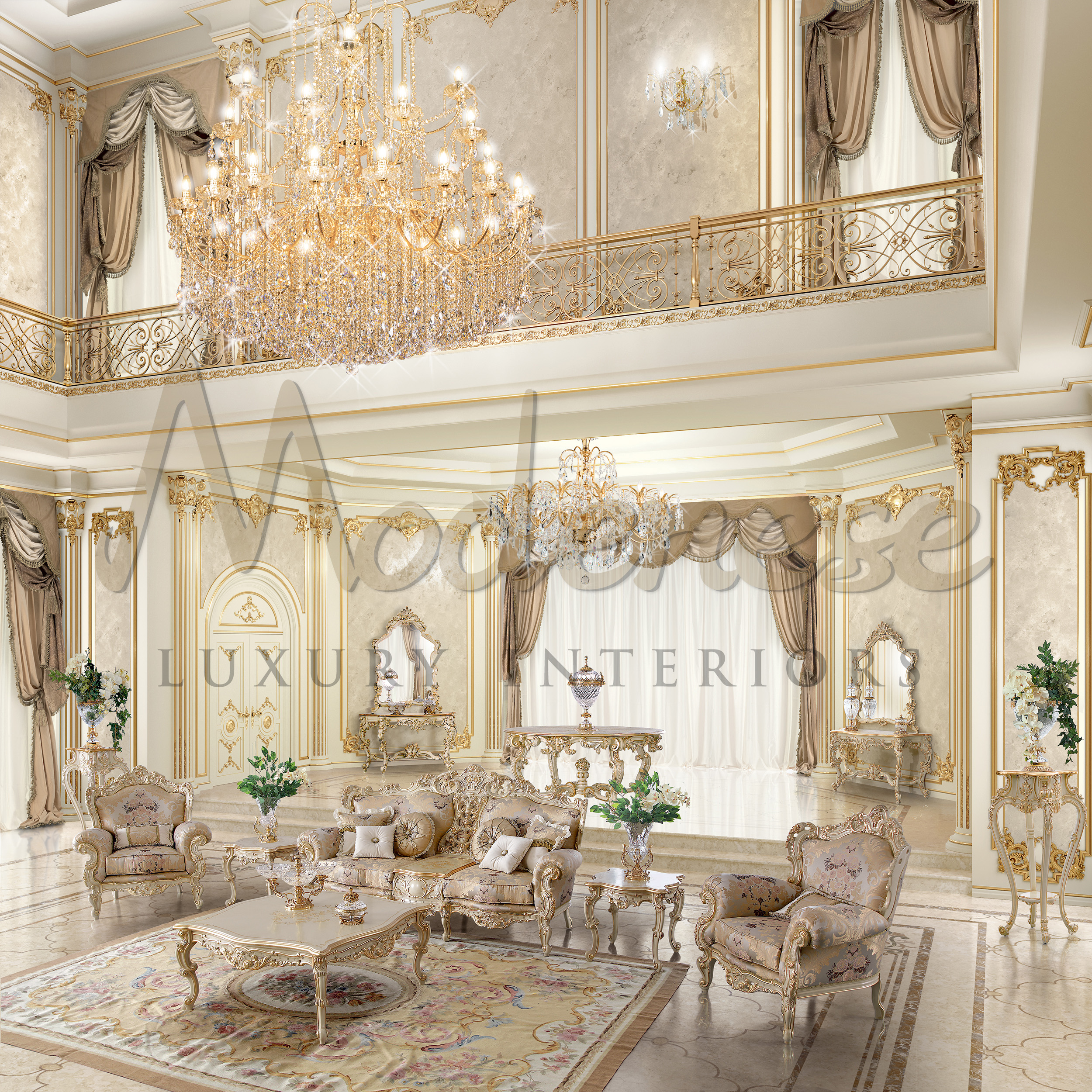 Top Notch Living Room Design by MODENESE Luxury Interiors Architizer