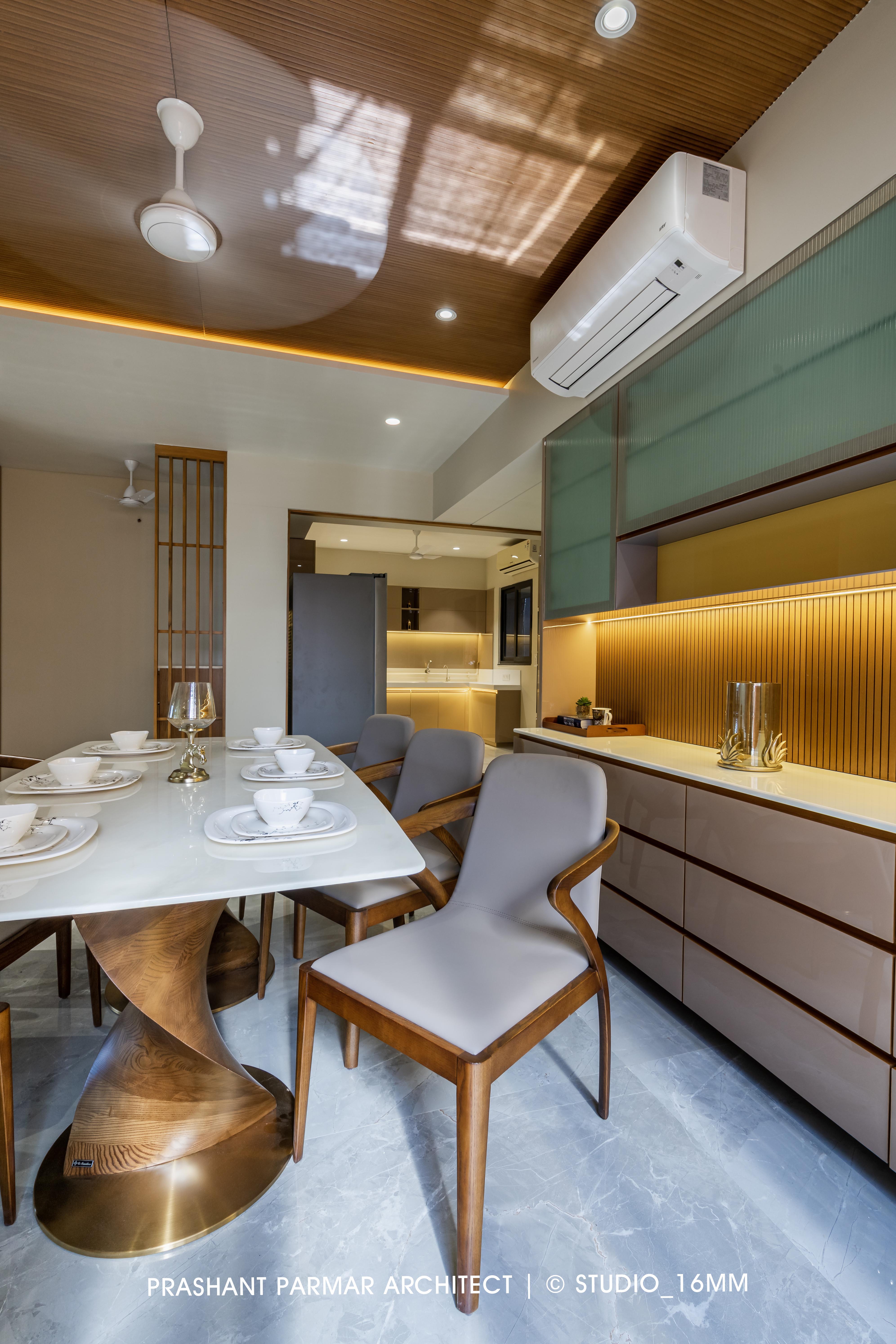 Apartment Interior Design At Parijat Eclat by Prashant Parmar Architect ...