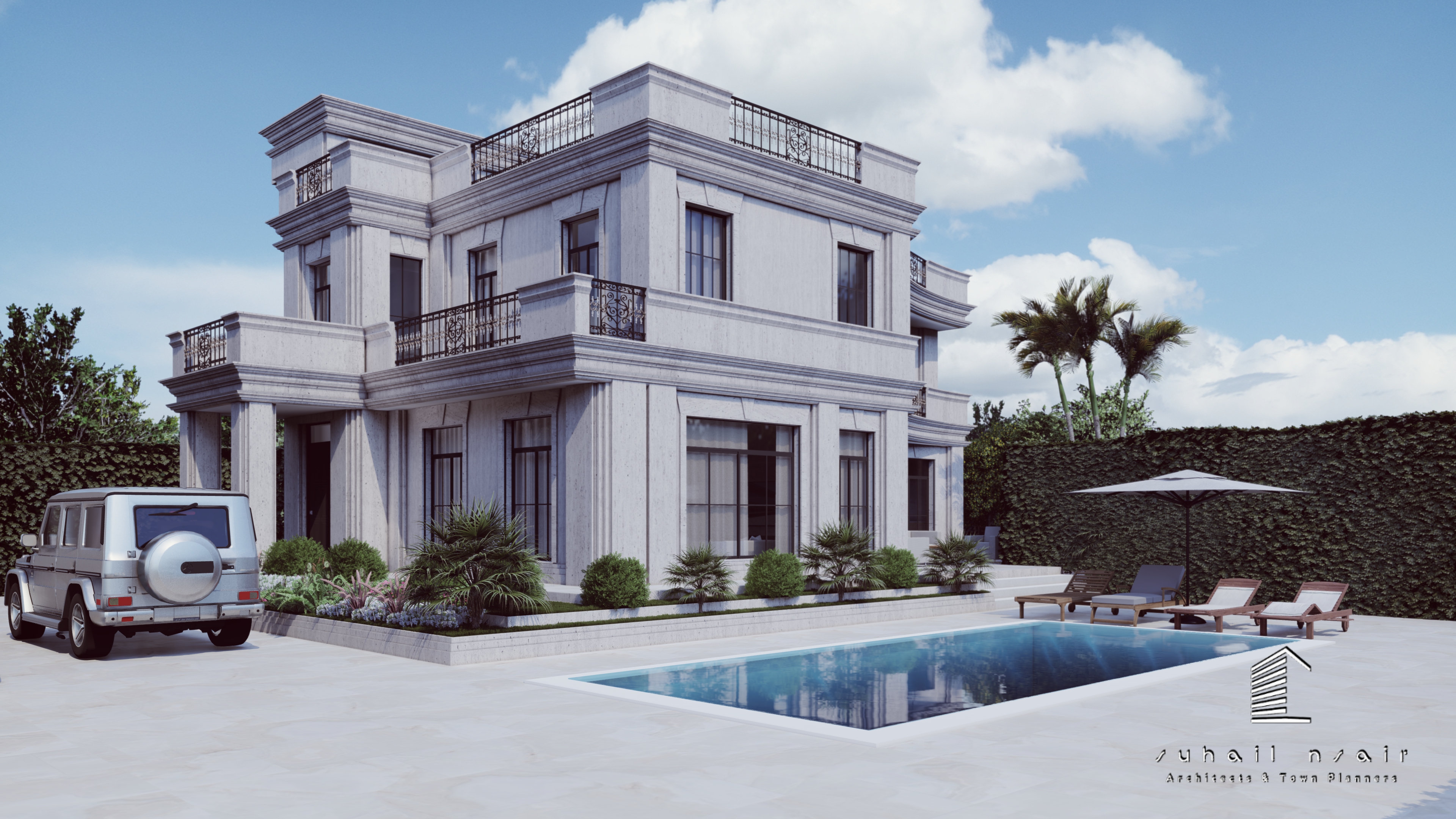 VILLA JB by NSAIR Architects & Town Planners נסייר אדריכלים ומתכנני ...