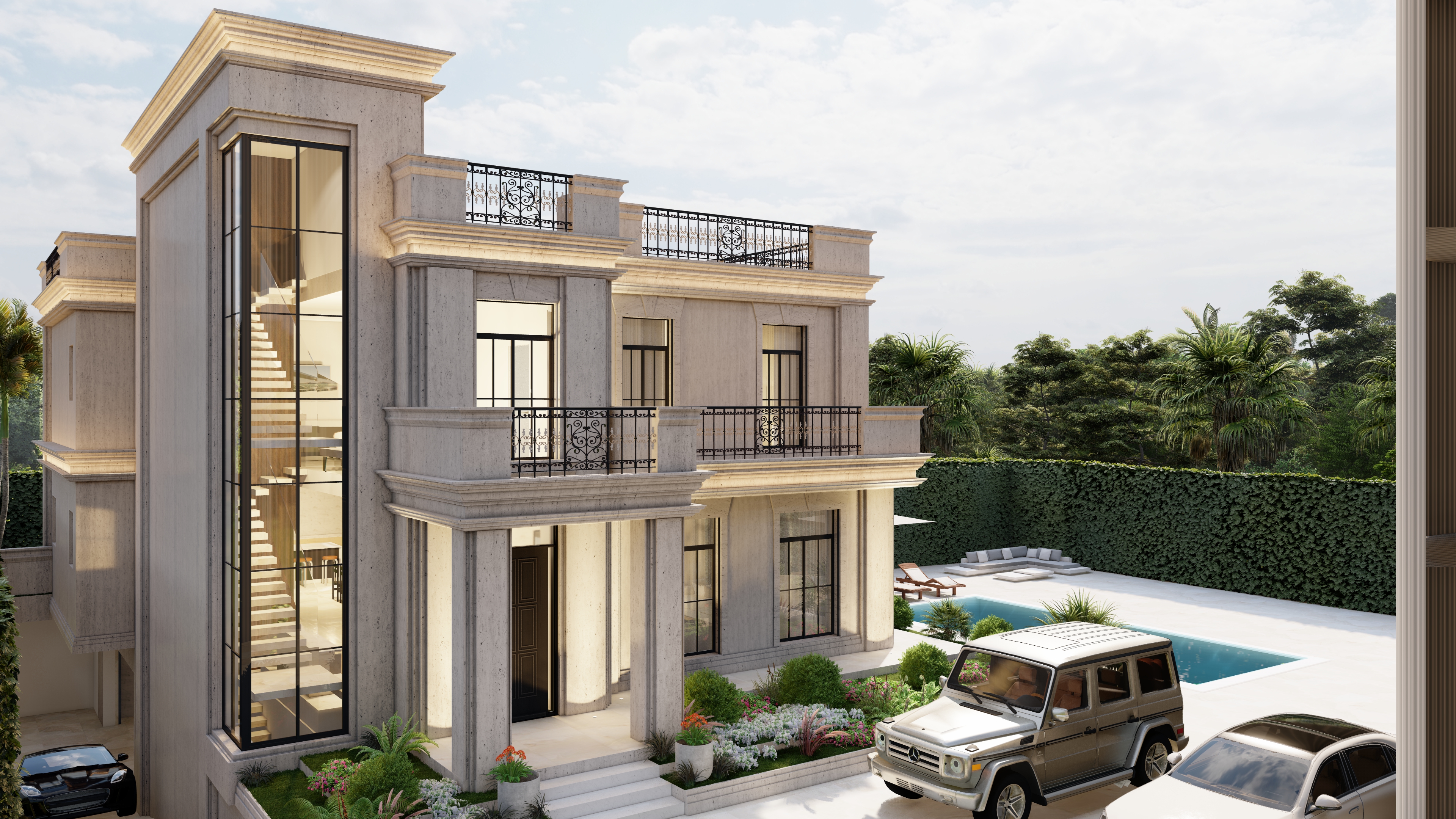 VILLA JB by NSAIR Architects & Town Planners נסייר אדריכלים ומתכנני ...