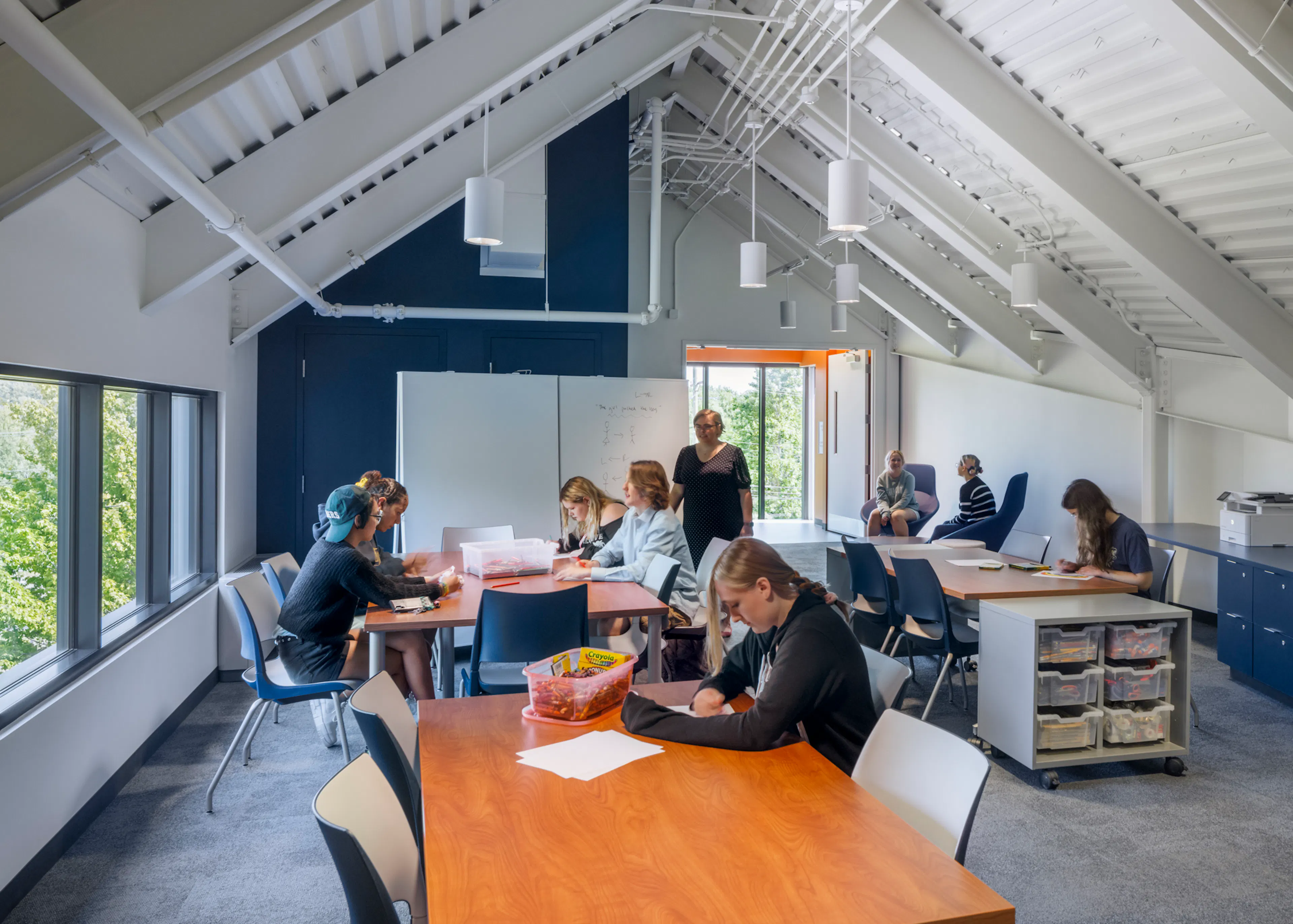 Penn State Behrend, Federal House Renovation & Addition — 12