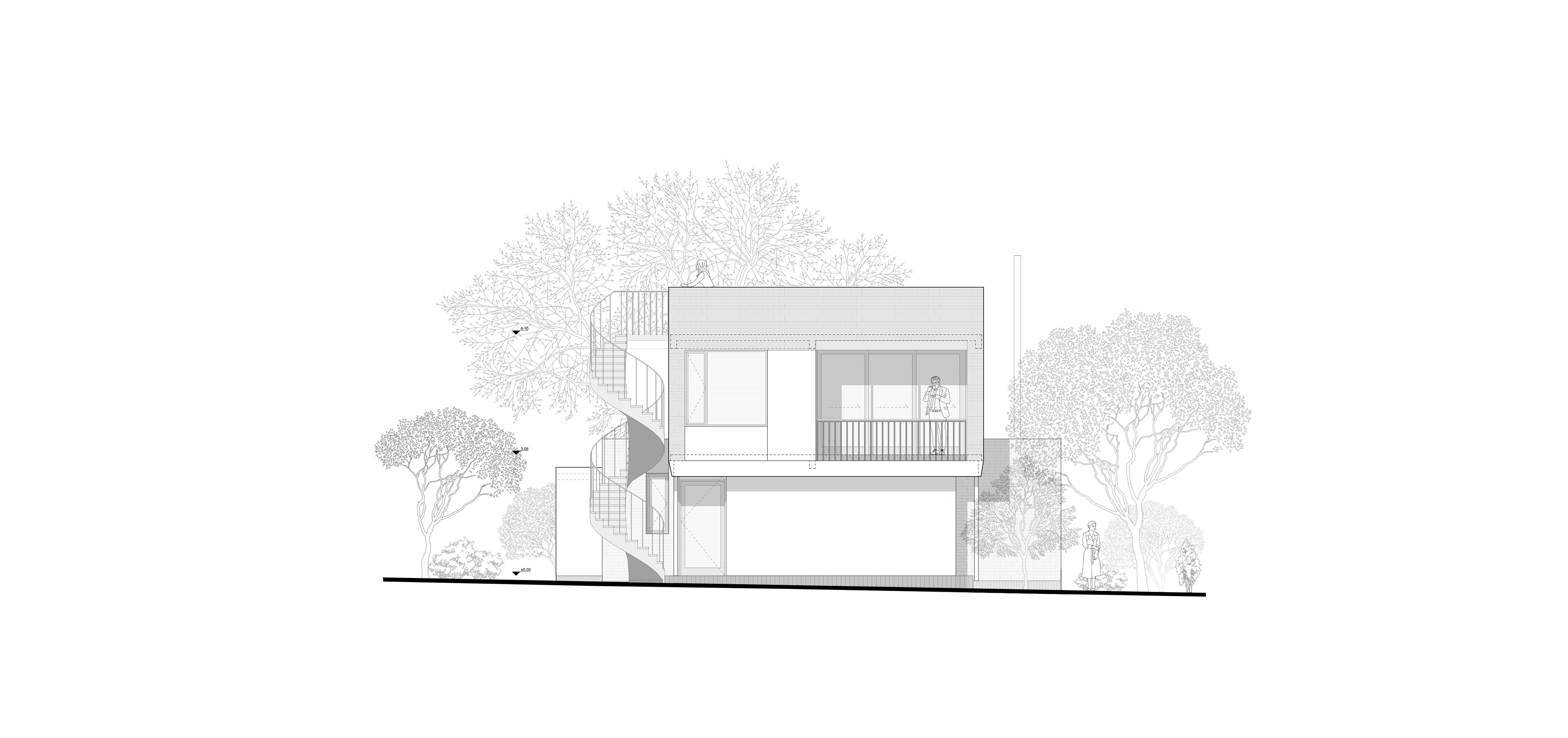 The Block Bond House by ARCHITEKTEN, Felipe Palacios + Johann Moeller