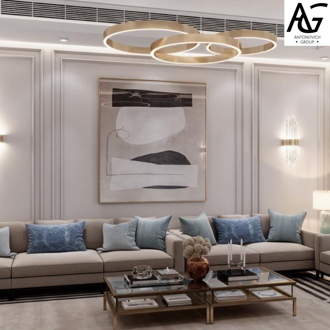 Family Sitting Interior Design and Furniture Production in Dubai by ...