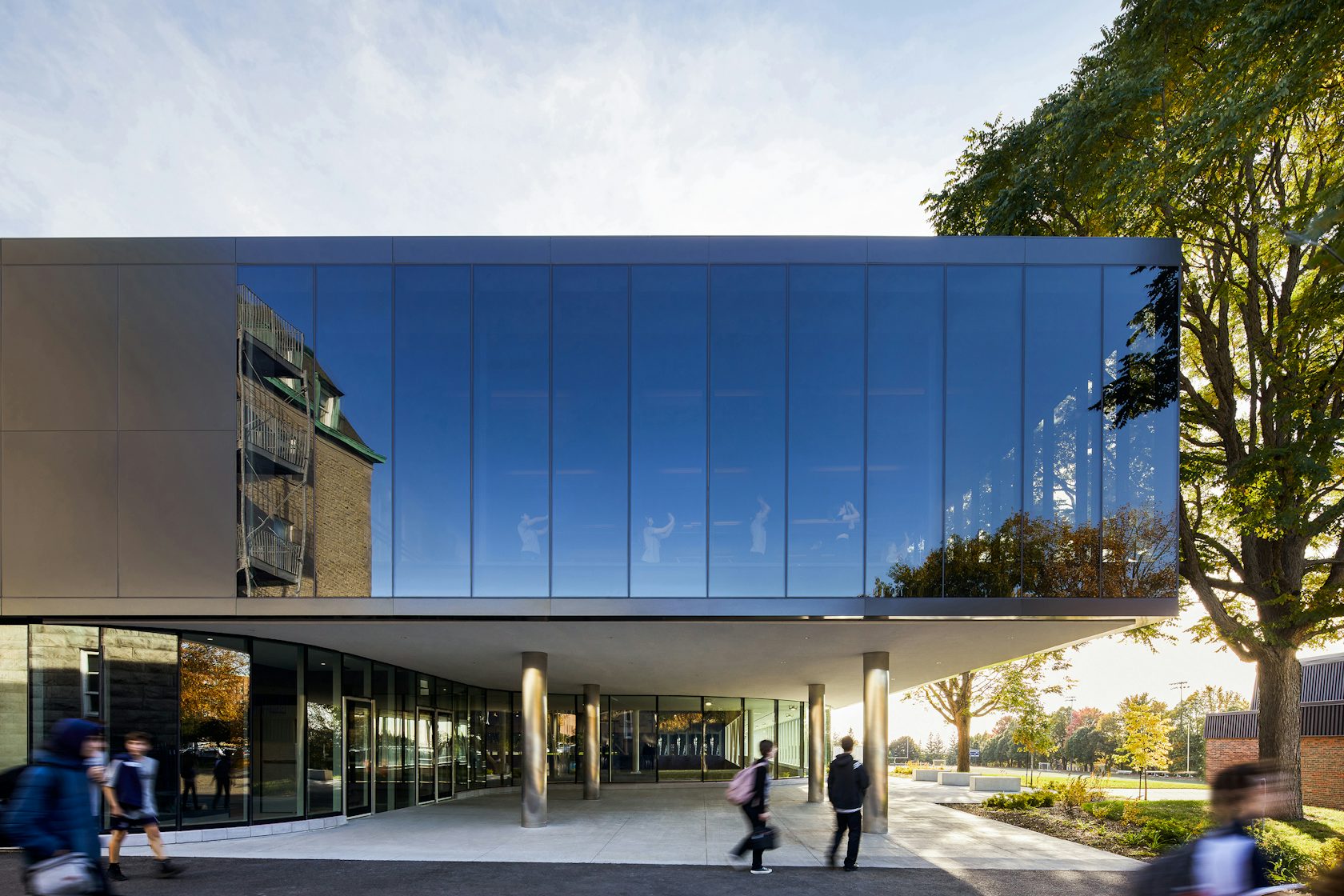 Notre Dame College Gymnasium By ACDF Architecture Architizer Notre Dame College Gymnasium By ACDF Architecture Architizer