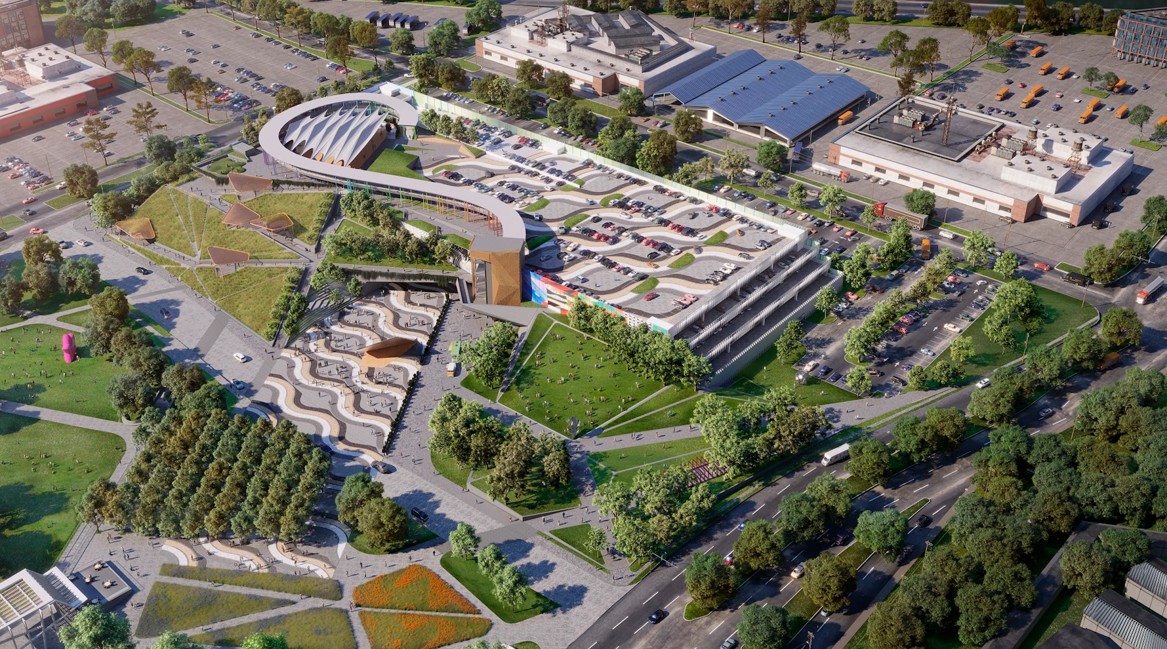 Fair Park Parking Structure — 5