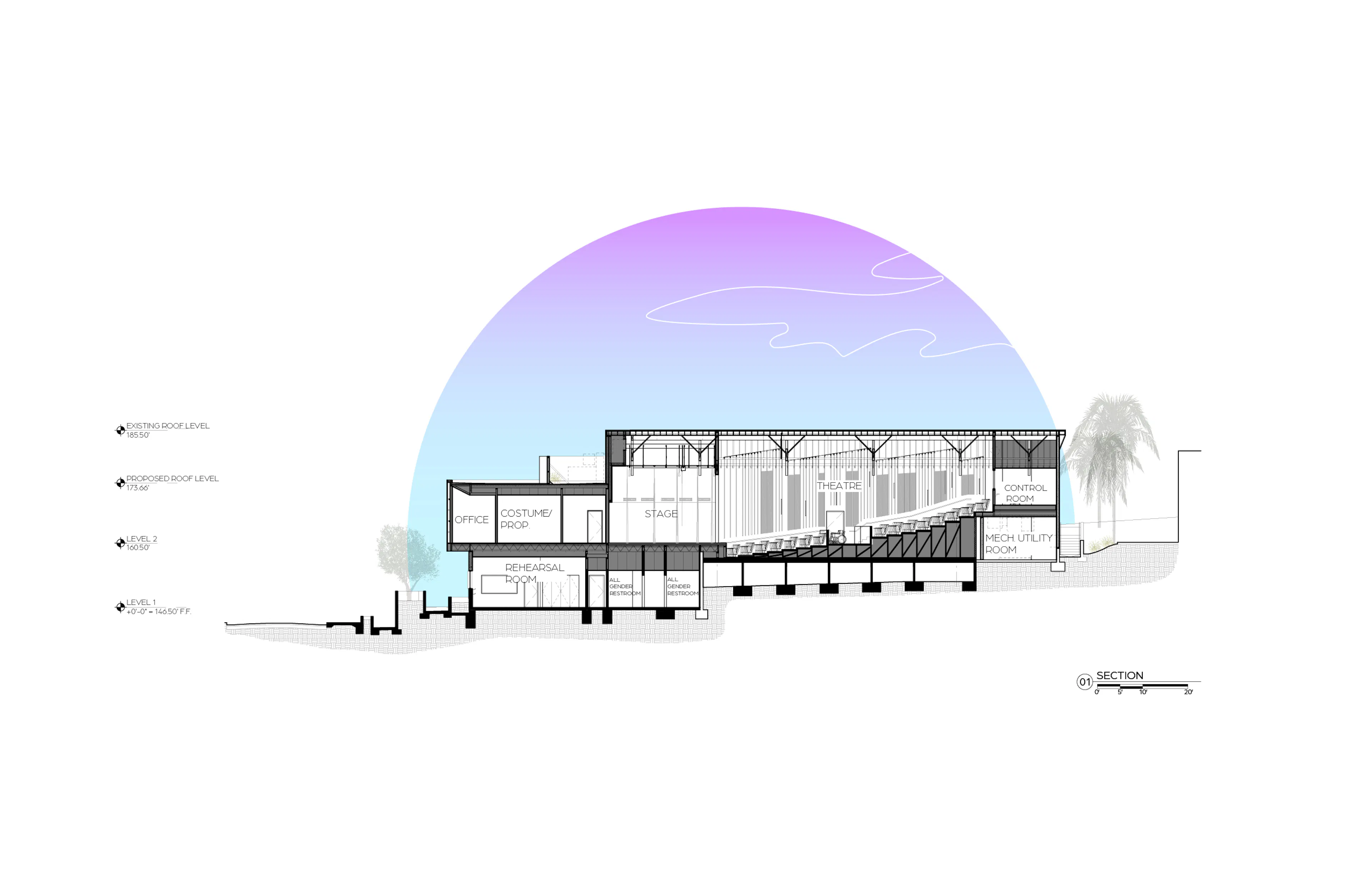 Glorya Kaufman Performing Arts Center — 20