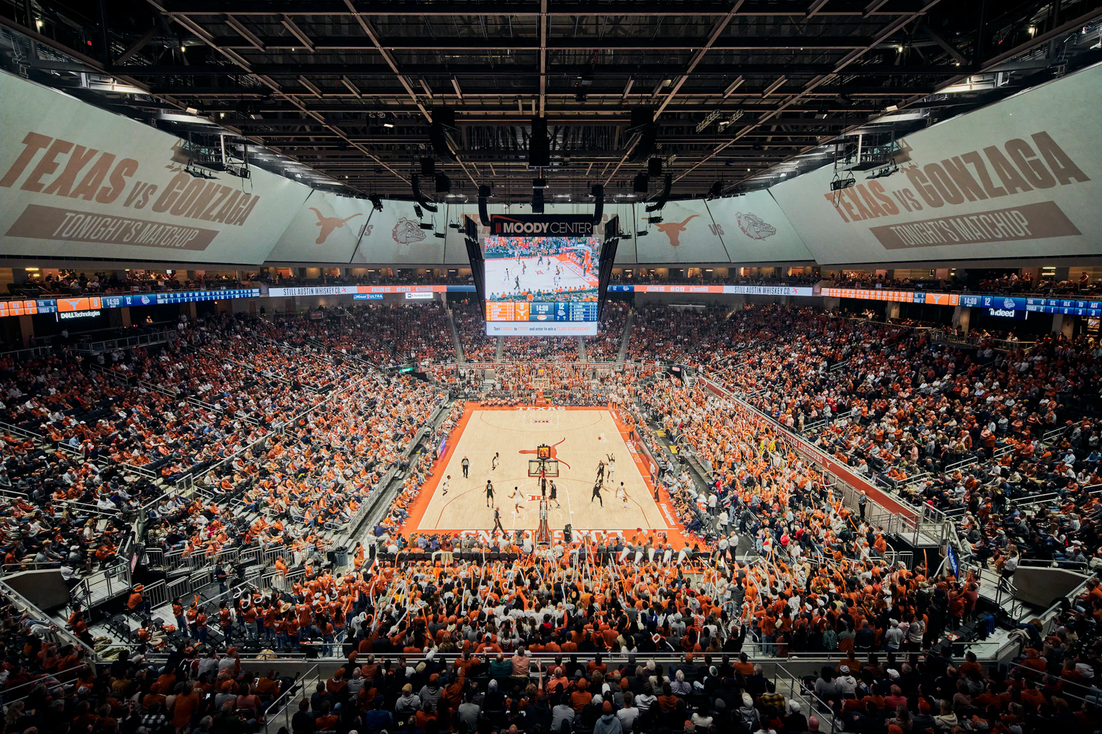 University of Texas at Austin Moody Center Basketball and Events Arena — 12