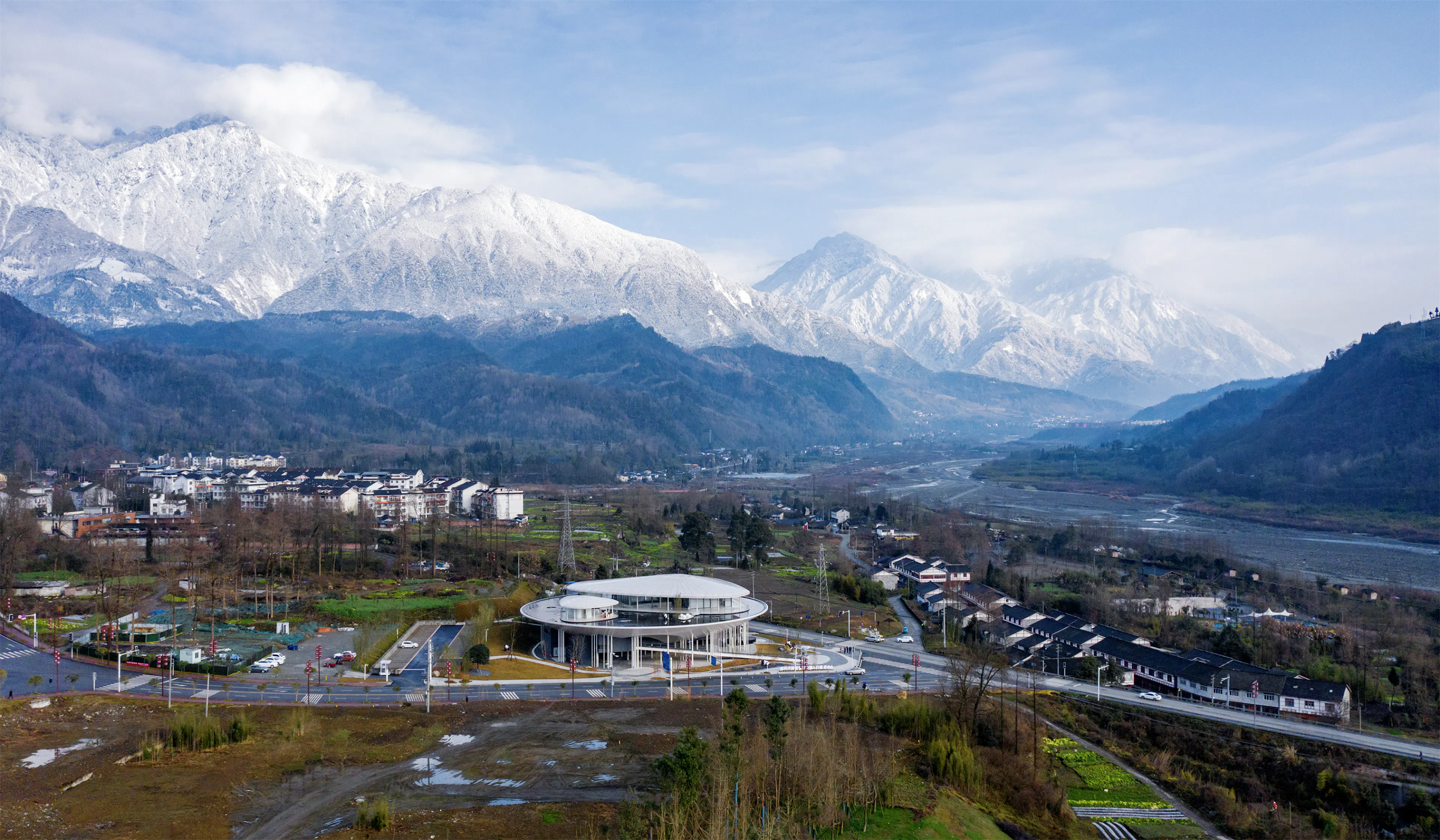 Longmenshan Town · Woyun Platform — 1