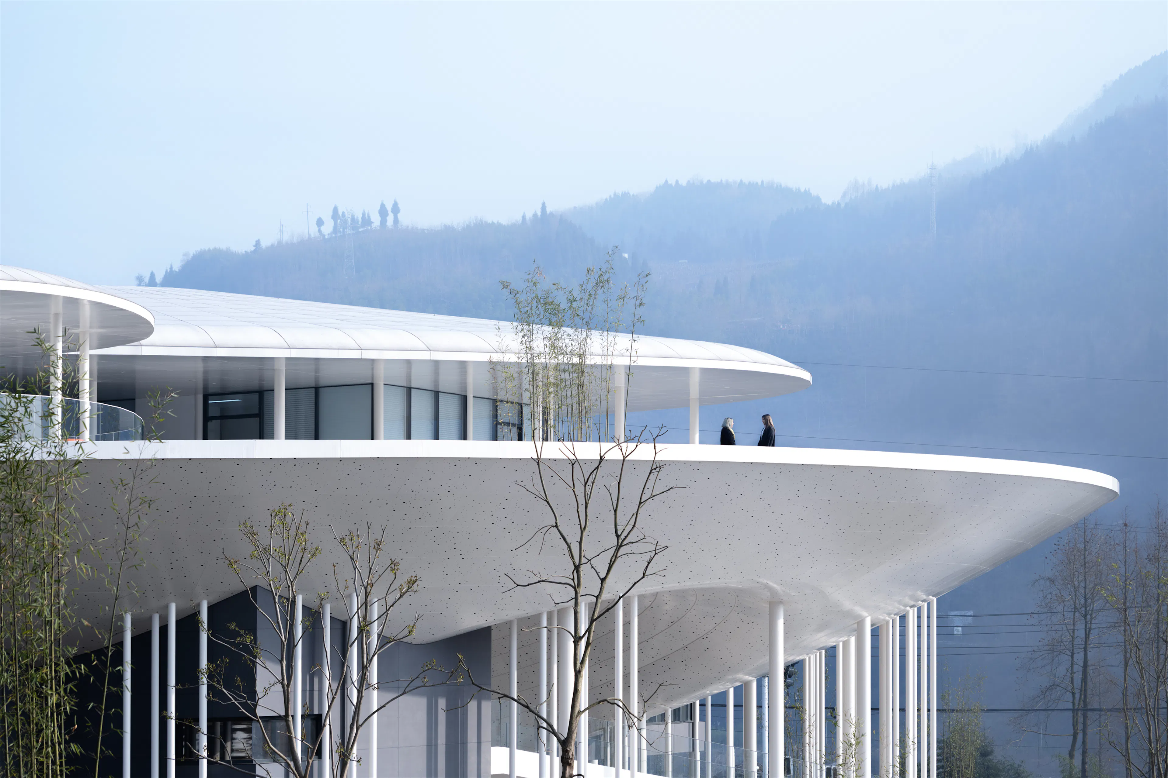 Longmenshan Town · Woyun Platform