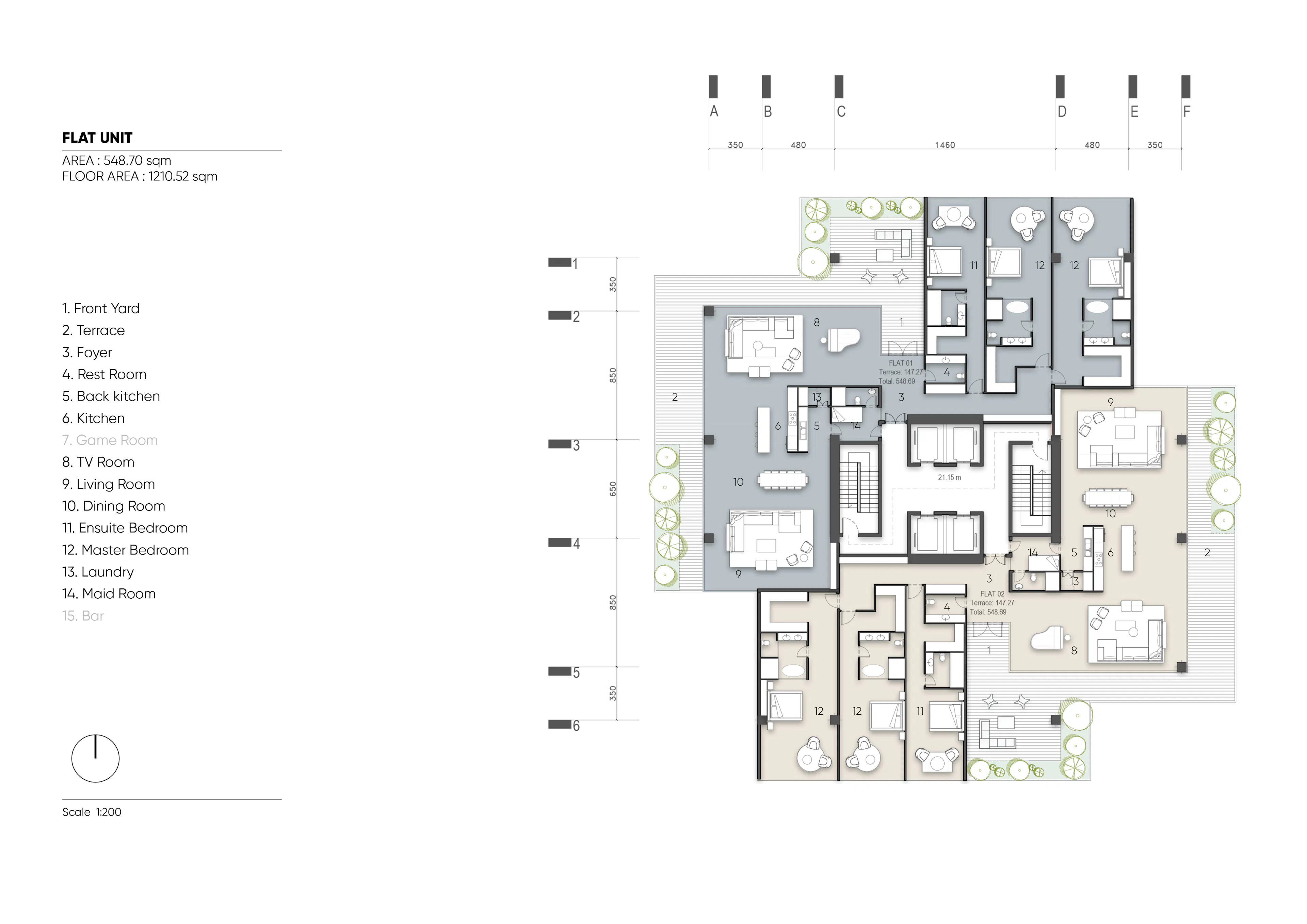 Stacked Garden Villas` — 12
