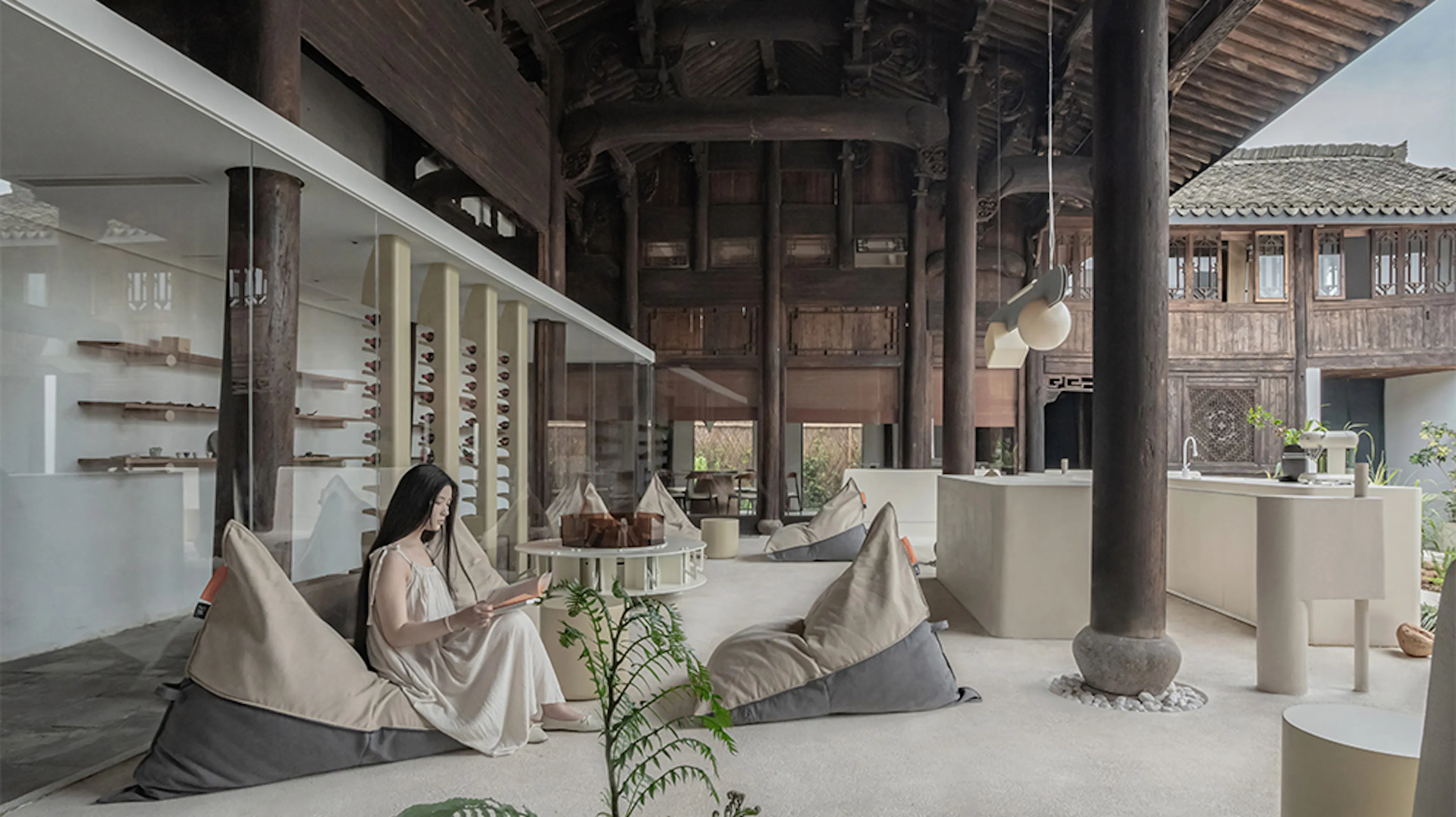 Renovation of old Hui-style buildings in Longwu, Hangzhou — 7