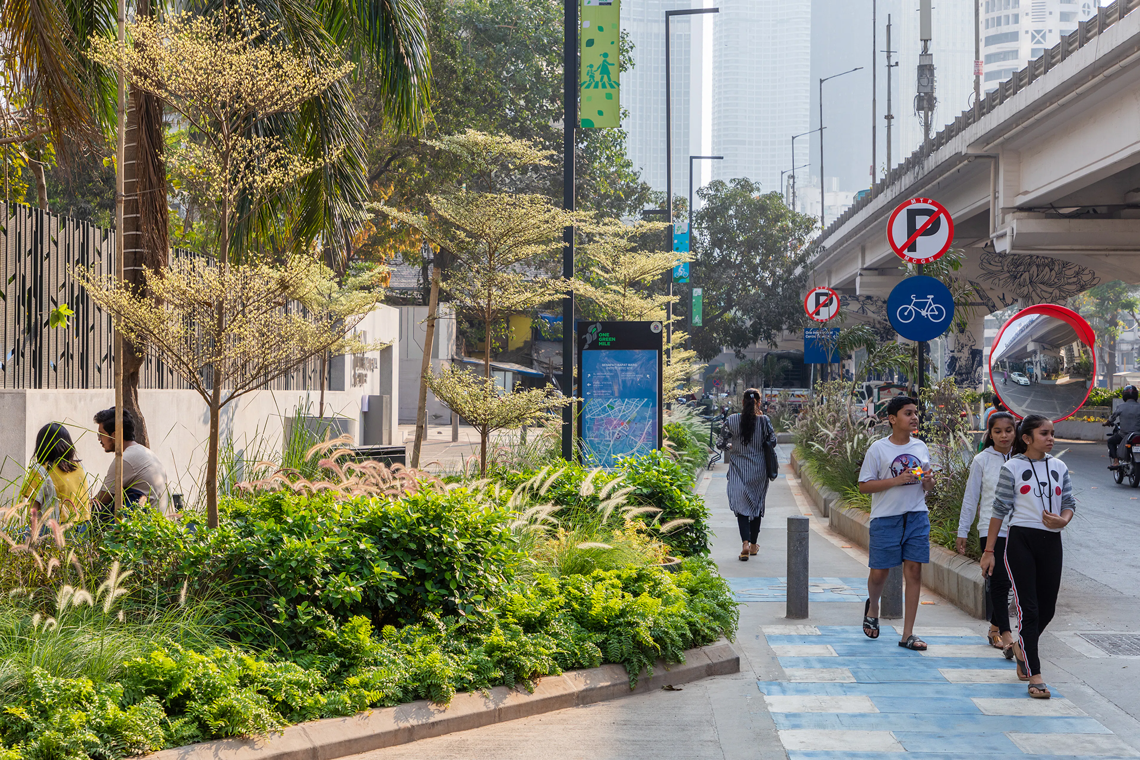 One Green Mile - Public Space and Streetscape Design