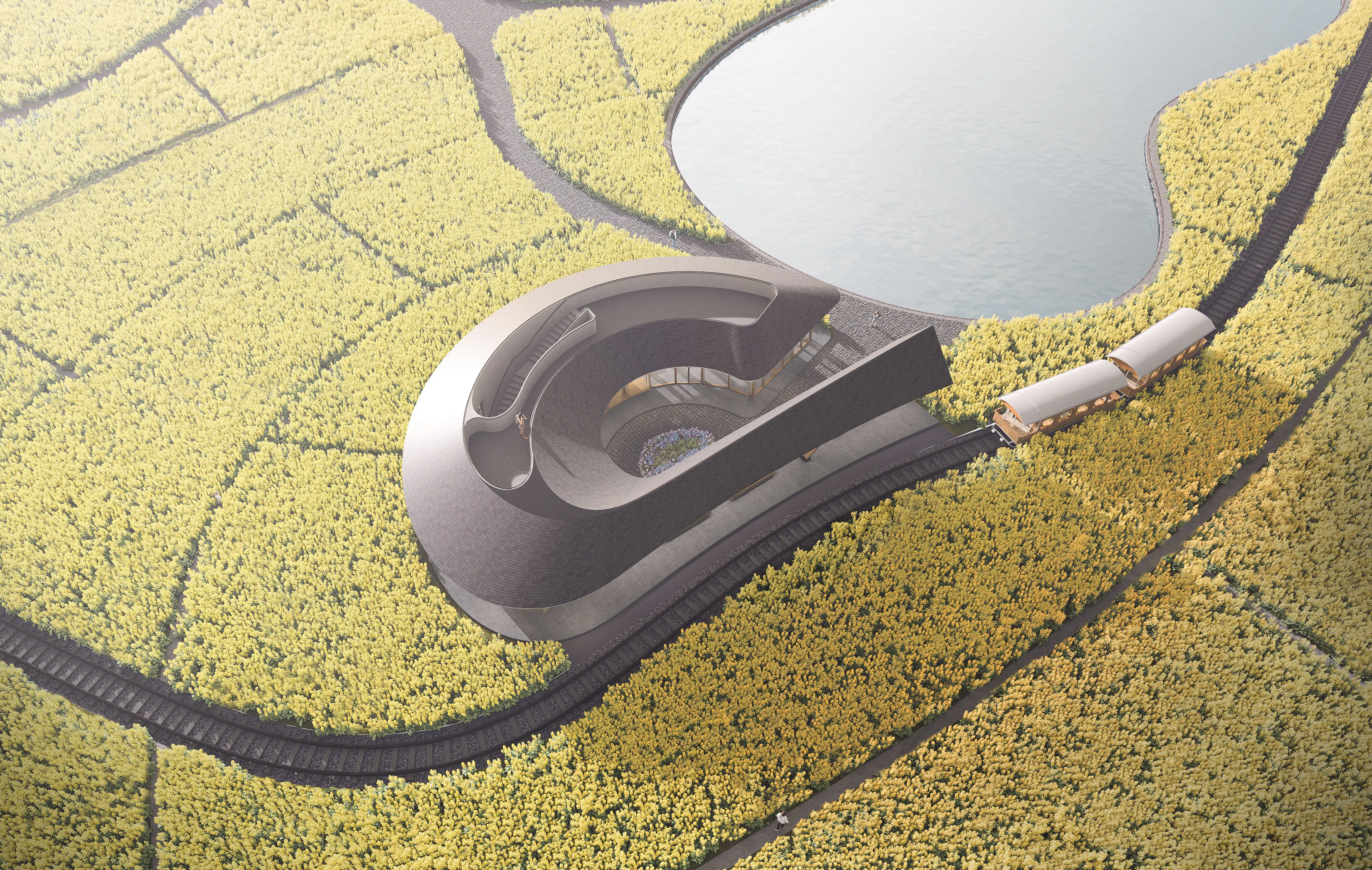 Station in the Field — 1