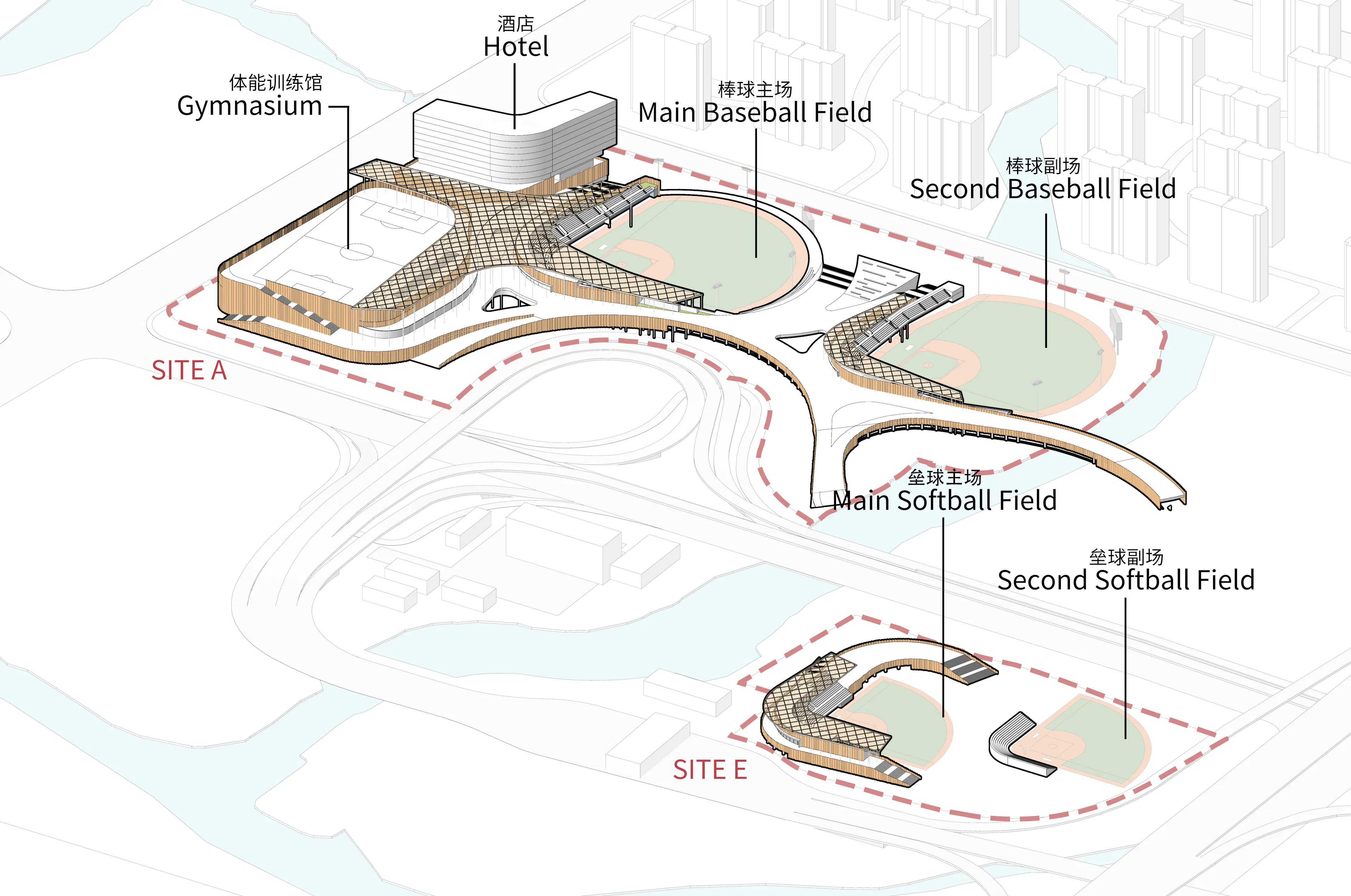 The Hangzhou Asian Games Baseball and Softball Sports Cultural Center — 23