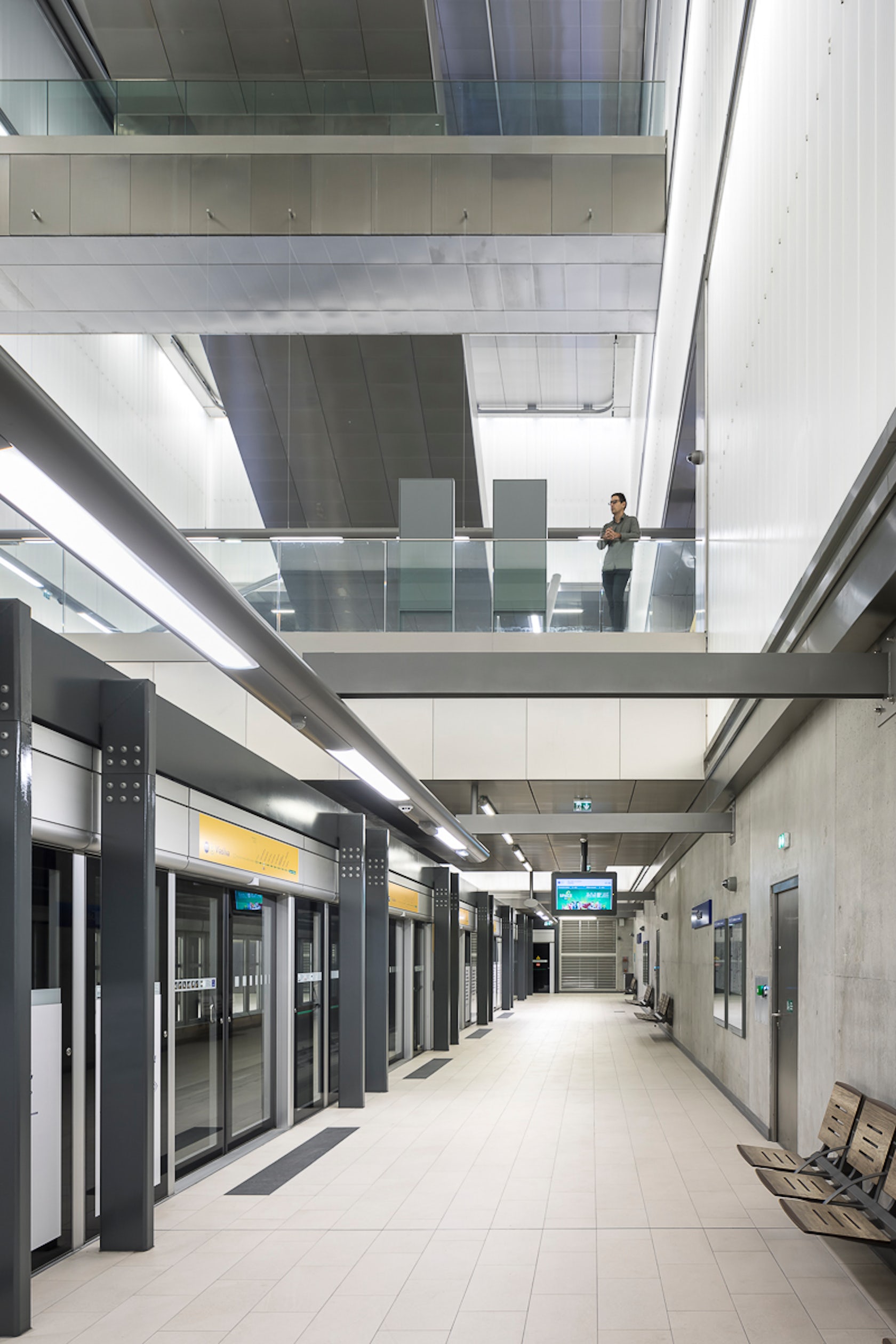 4 metro stations, line B in Rennes by Atelier Zündel Cristea Architizer