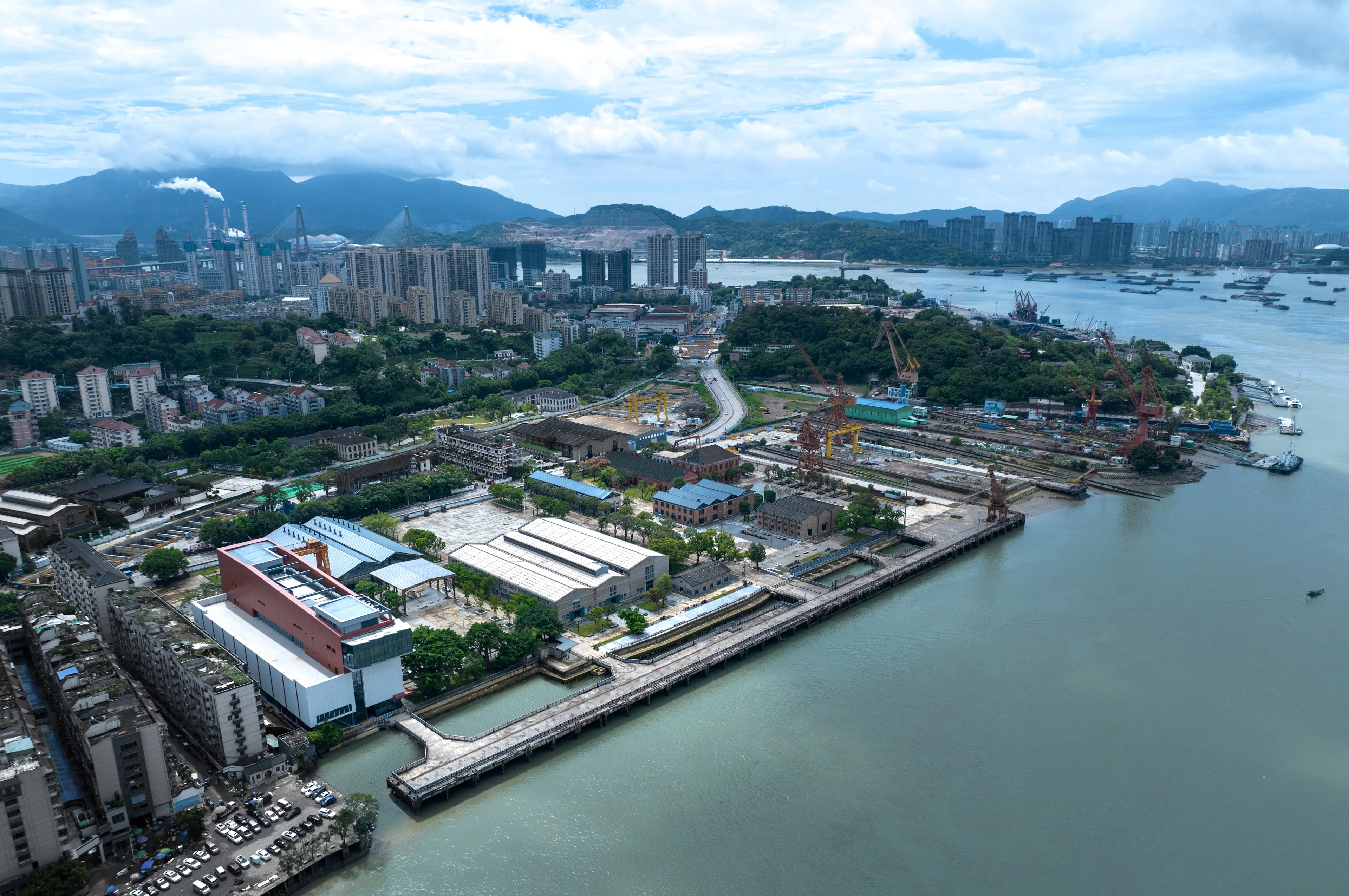 China Fuzhou Arsenal (Chuanzheng) Culture Mawei Shipyard Area — 15