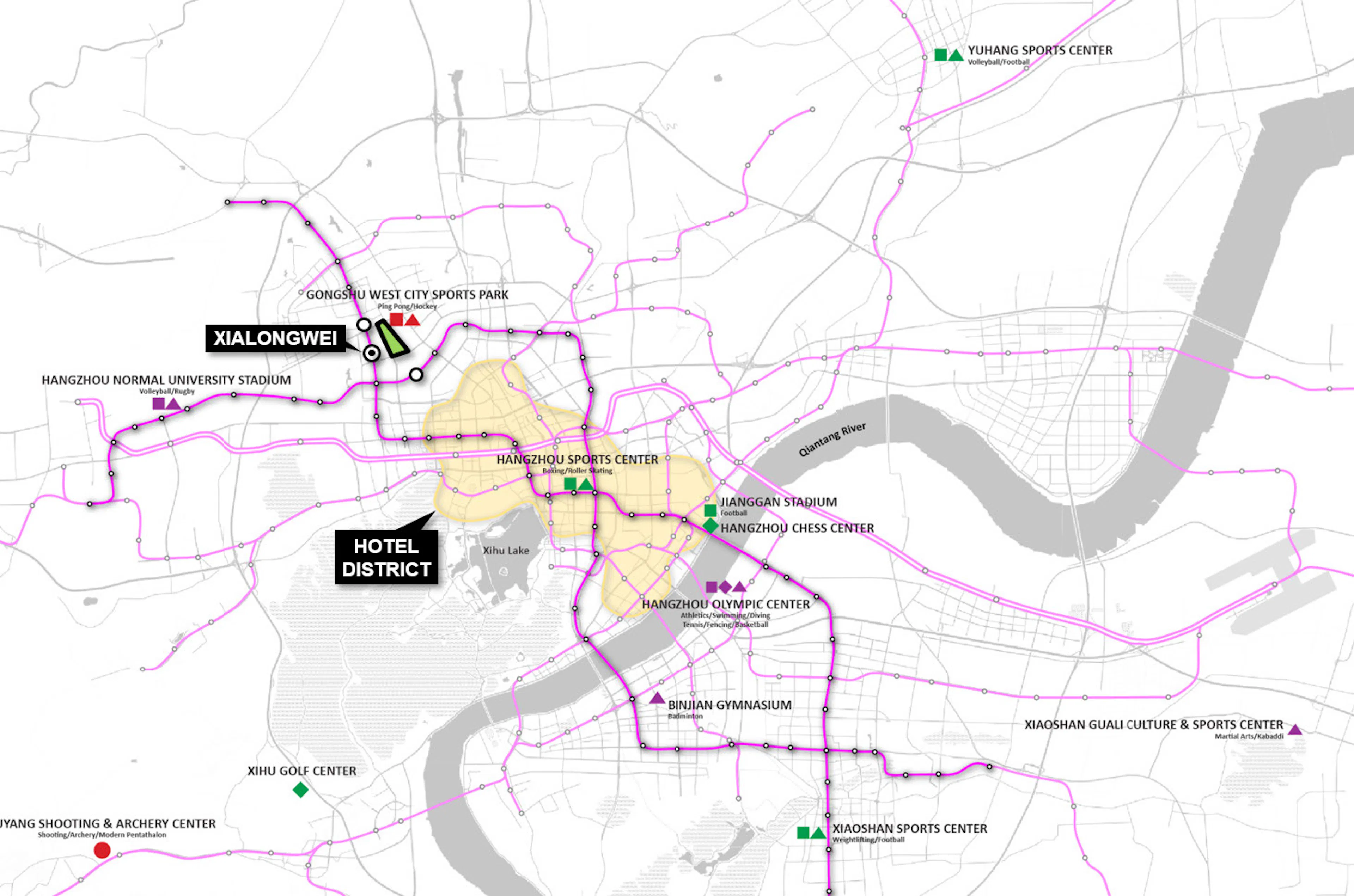 Asian Games 2022 Master Plan and Hybrid Buildings — 20