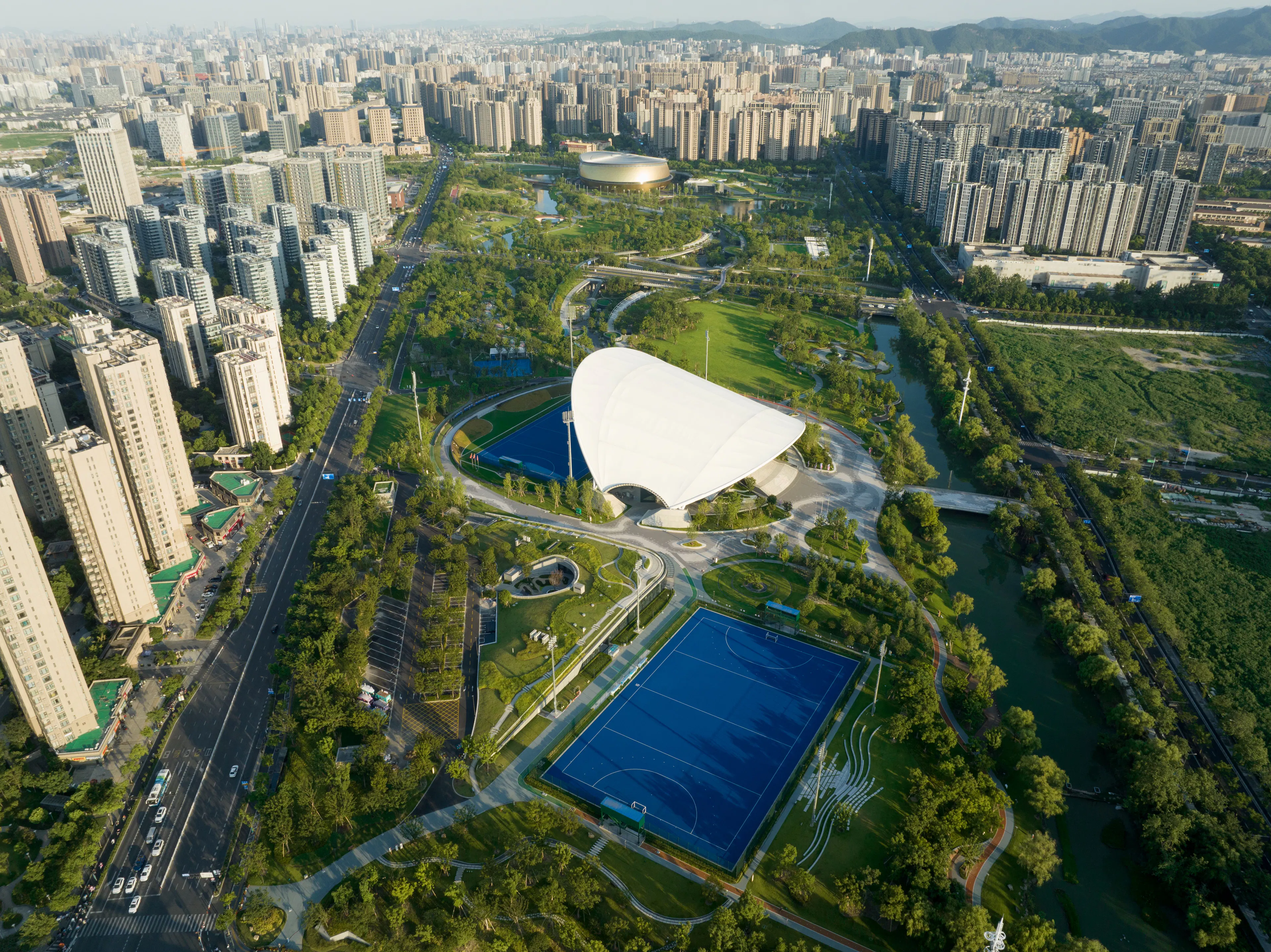 Asian Games 2022 Master Plan and Hybrid Buildings — 1
