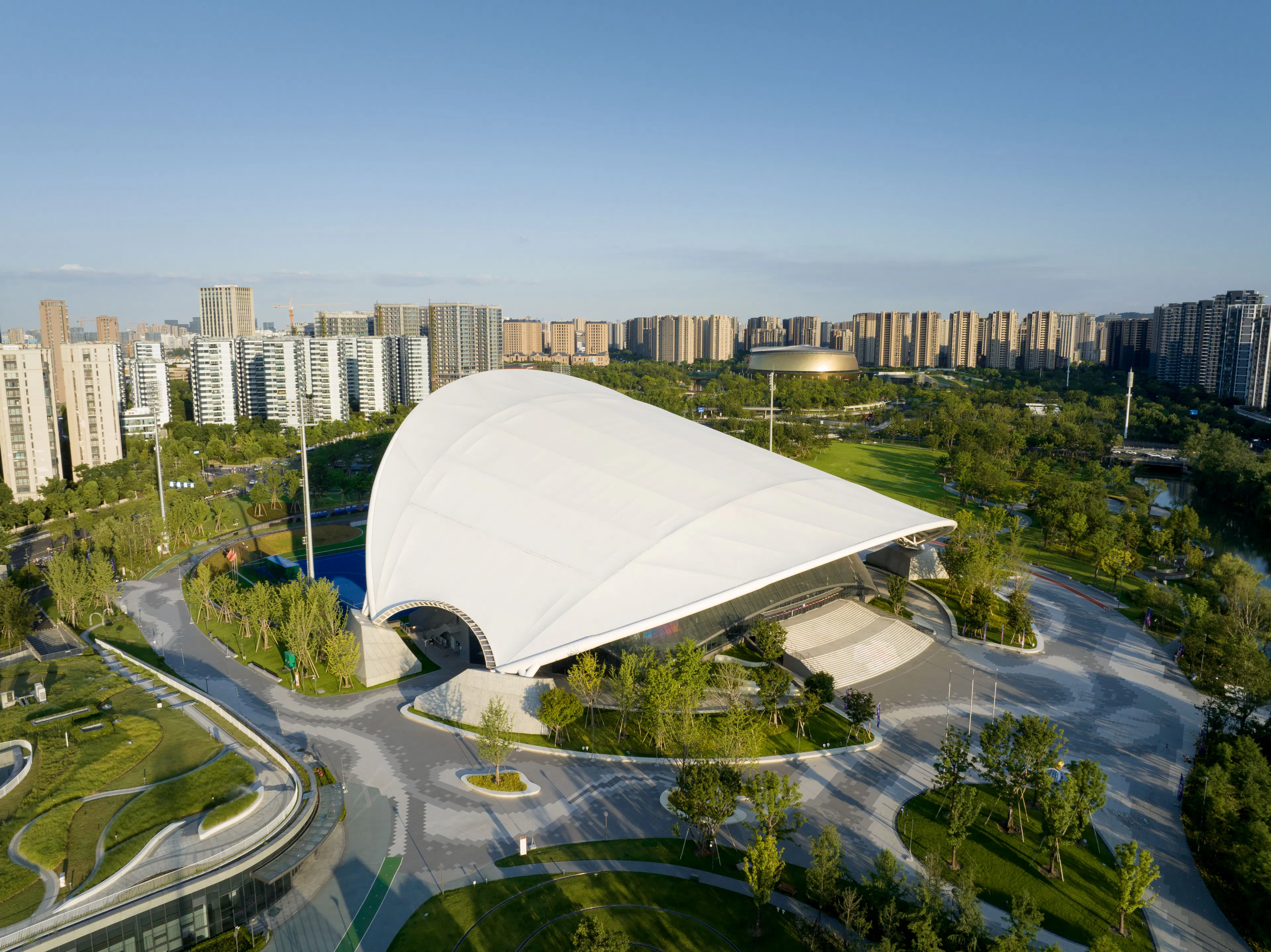 Asian Games 2022 Master Plan and Hybrid Buildings — 8