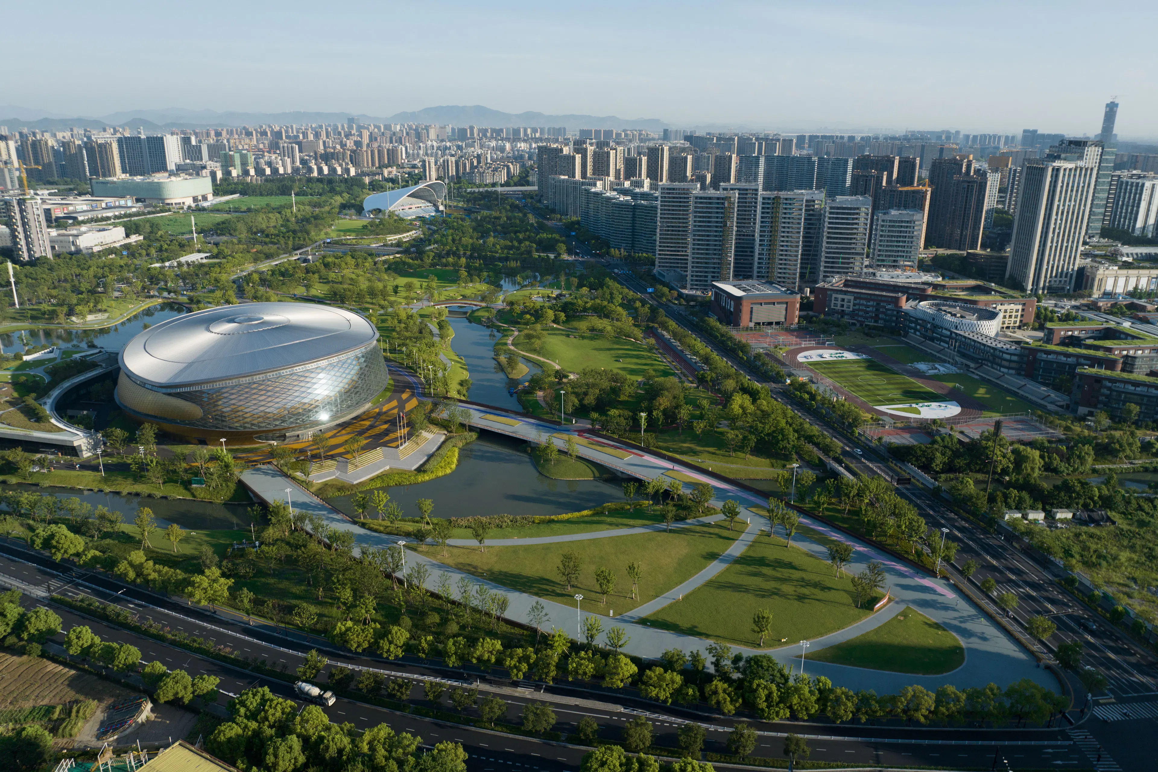 Asian Games 2022 Master Plan and Hybrid Buildings — 2