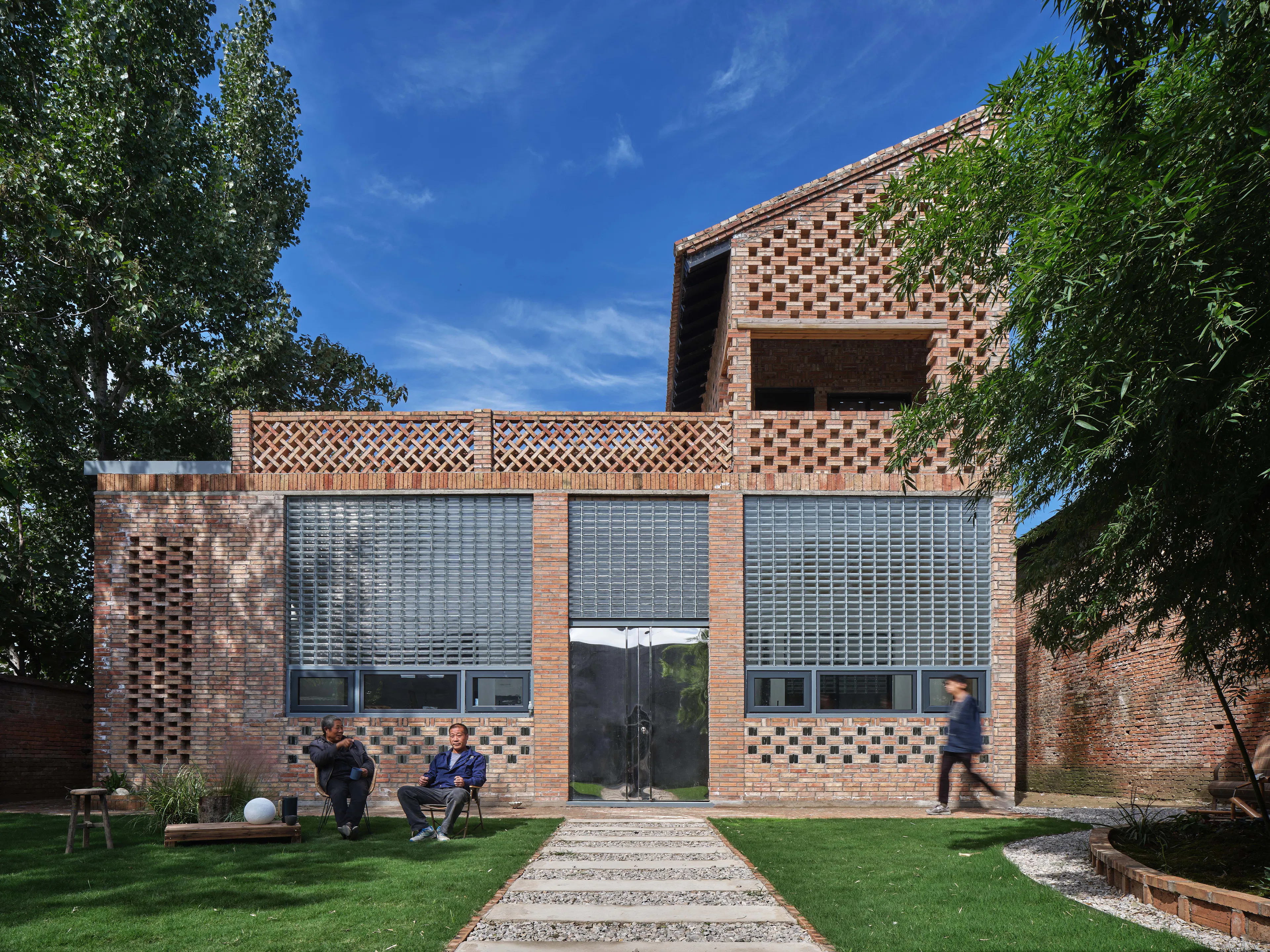 Glass Brick Dwelling in Bayi Village, Weinan — 6