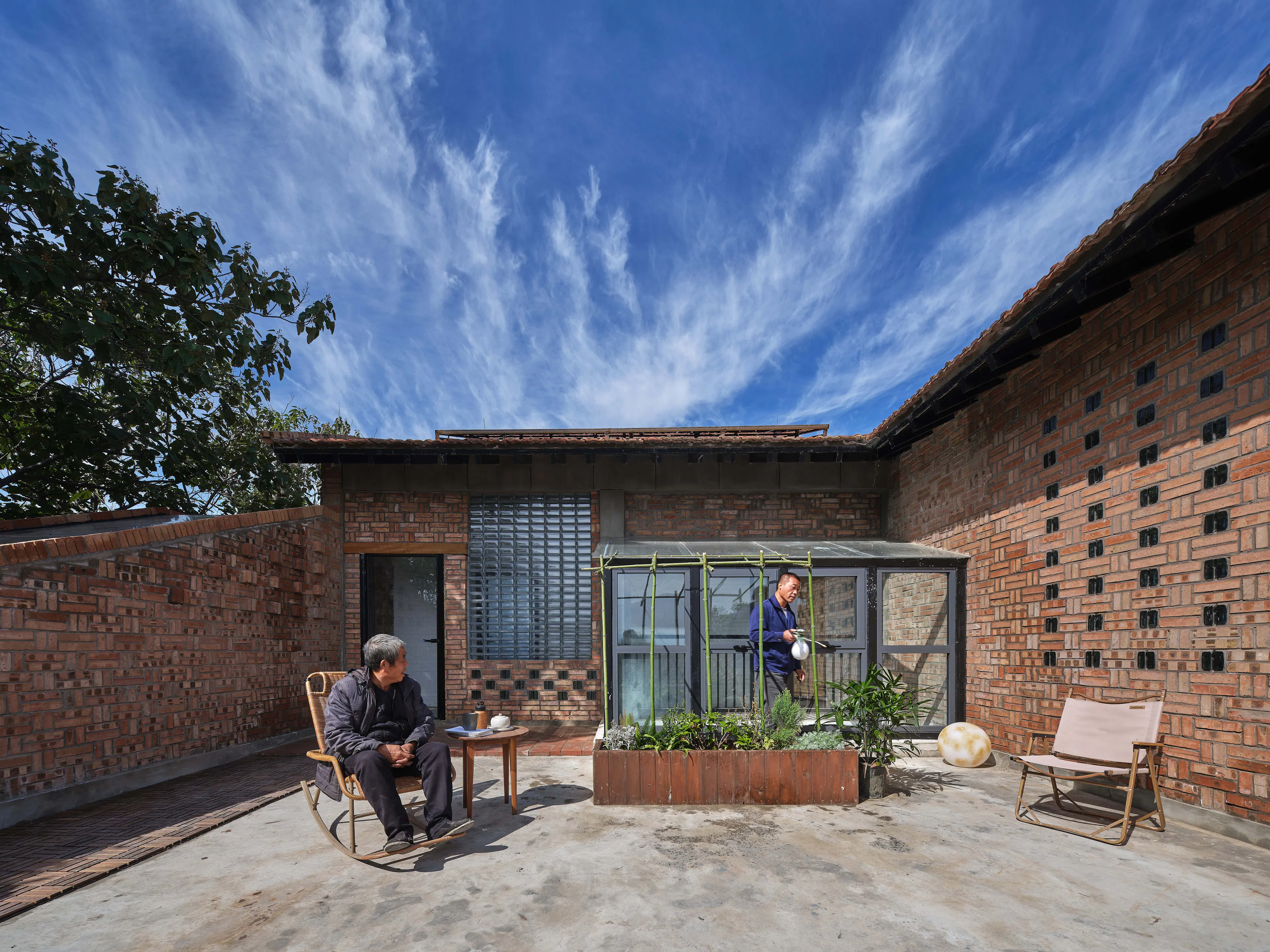 Glass Brick Dwelling in Bayi Village, Weinan — 8