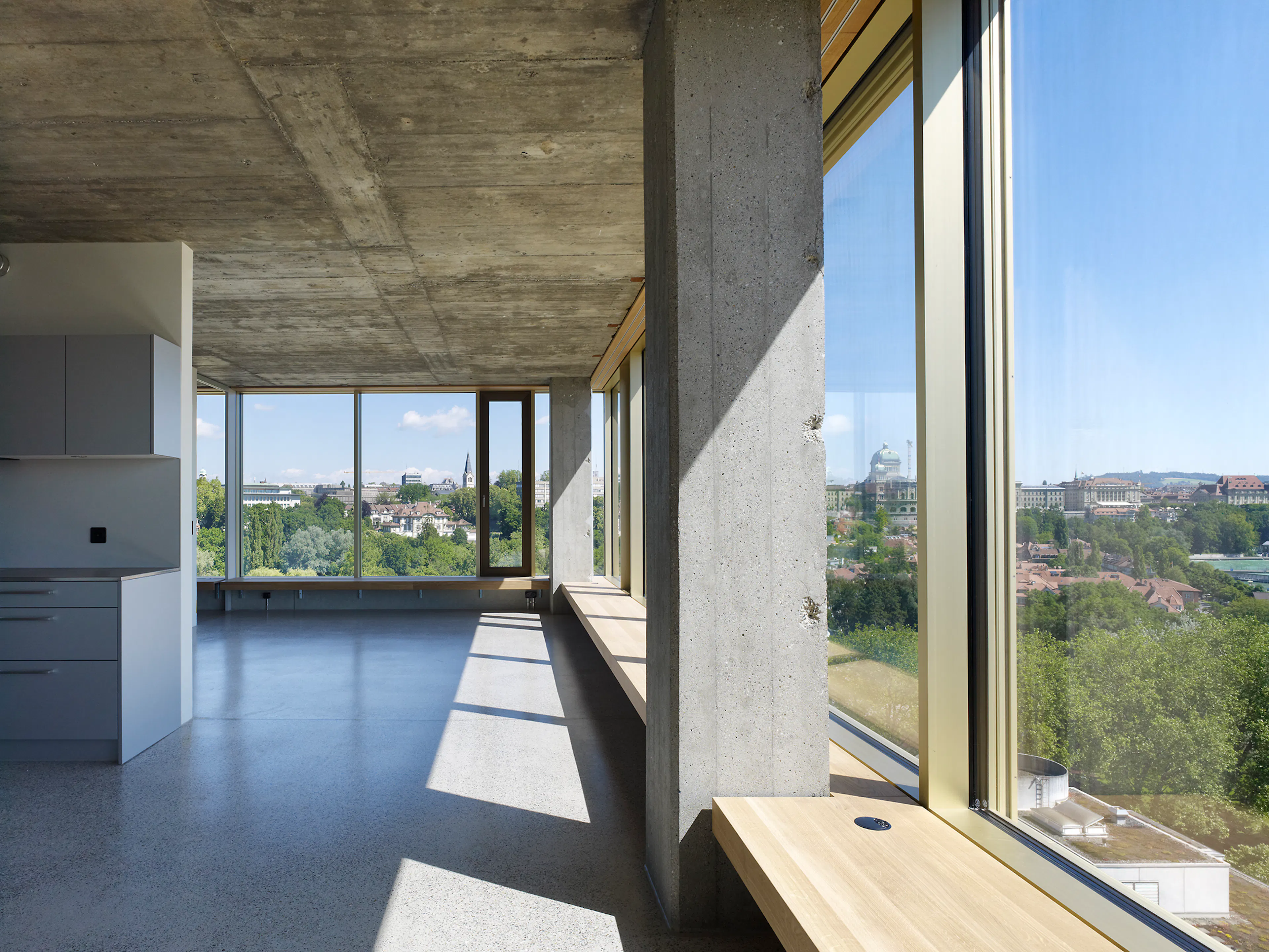 Brückenkopf Bern | Conversion of office building into housing