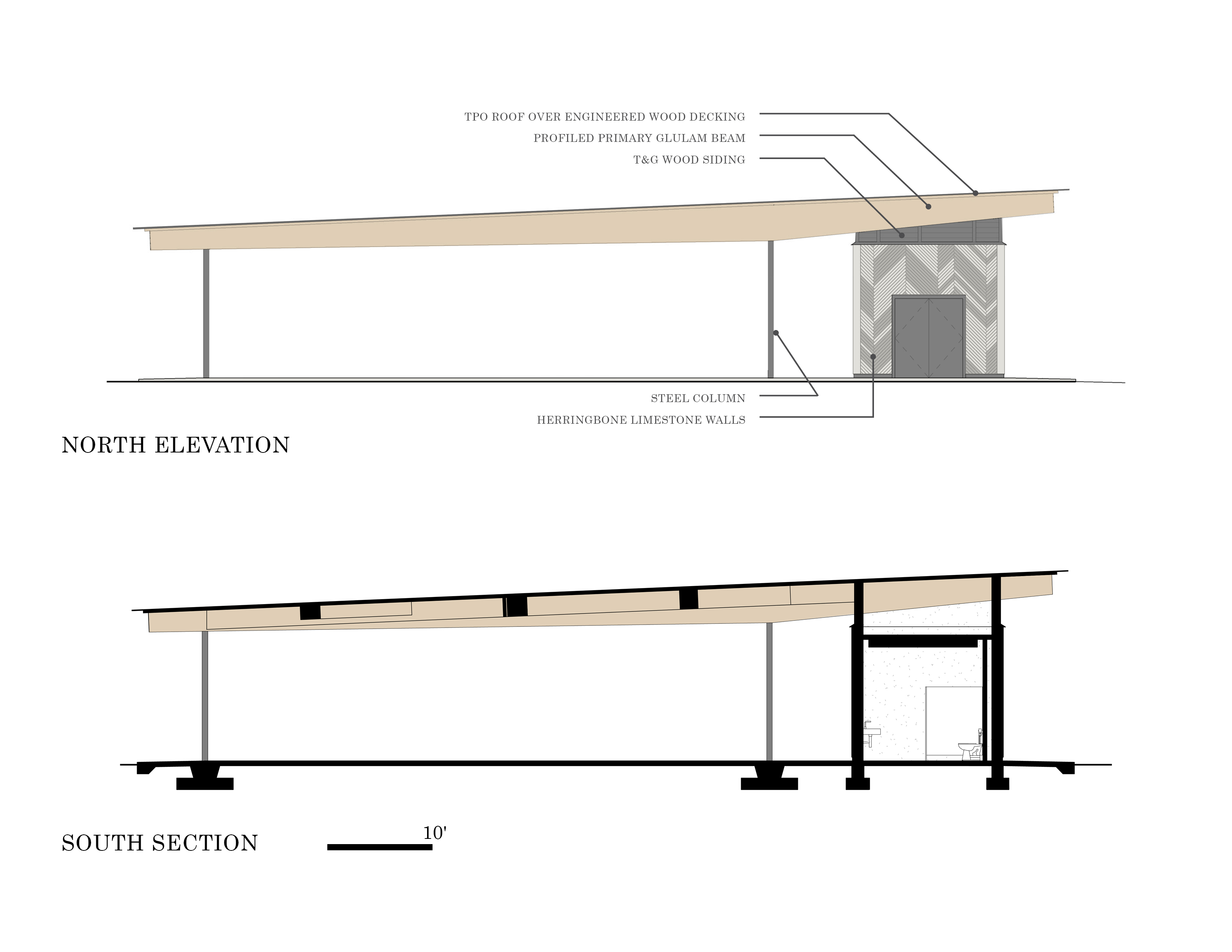 Locust Grove Event Pavilion by de Leon & Primmer Architecture
