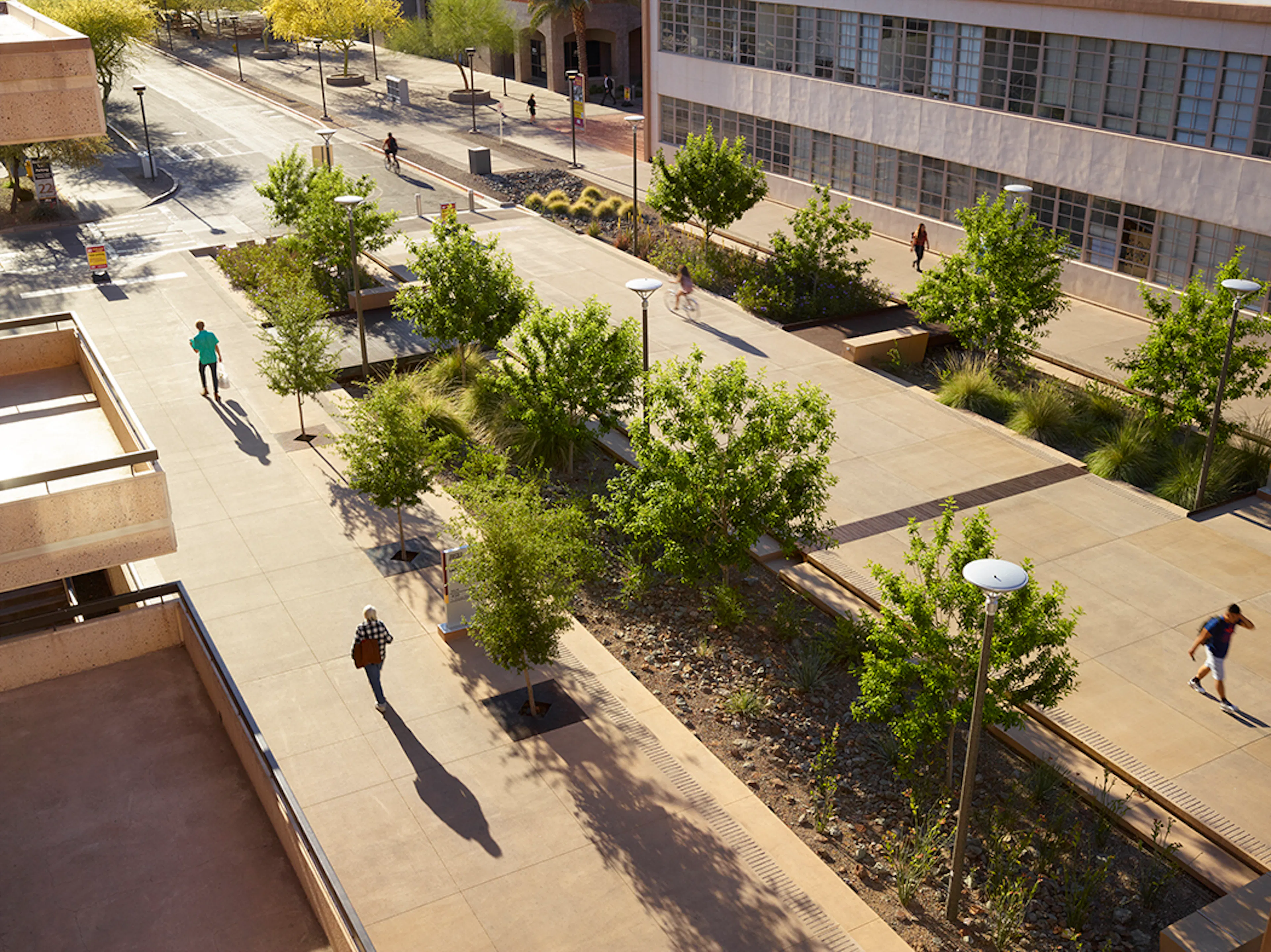 Orange Mall Green Infrastructure at Arizona State University — 1