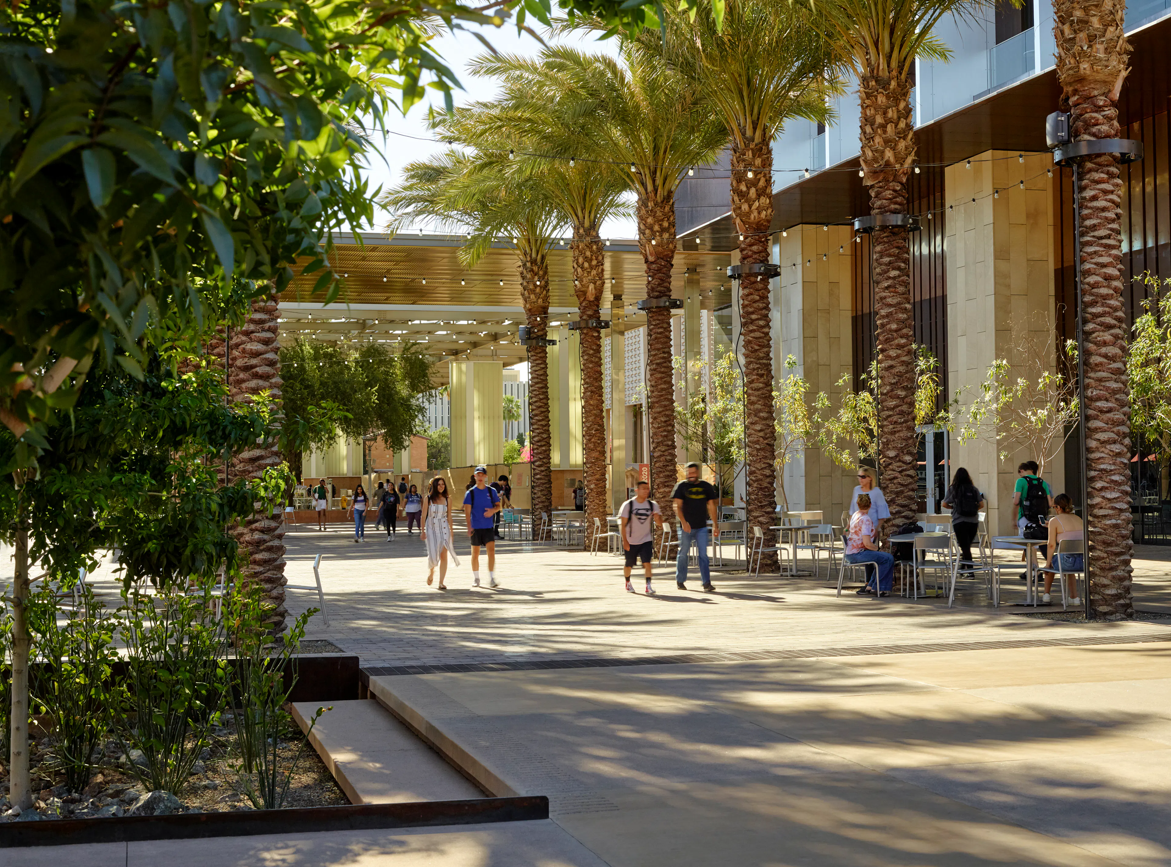 Orange Mall Green Infrastructure at Arizona State University — 9