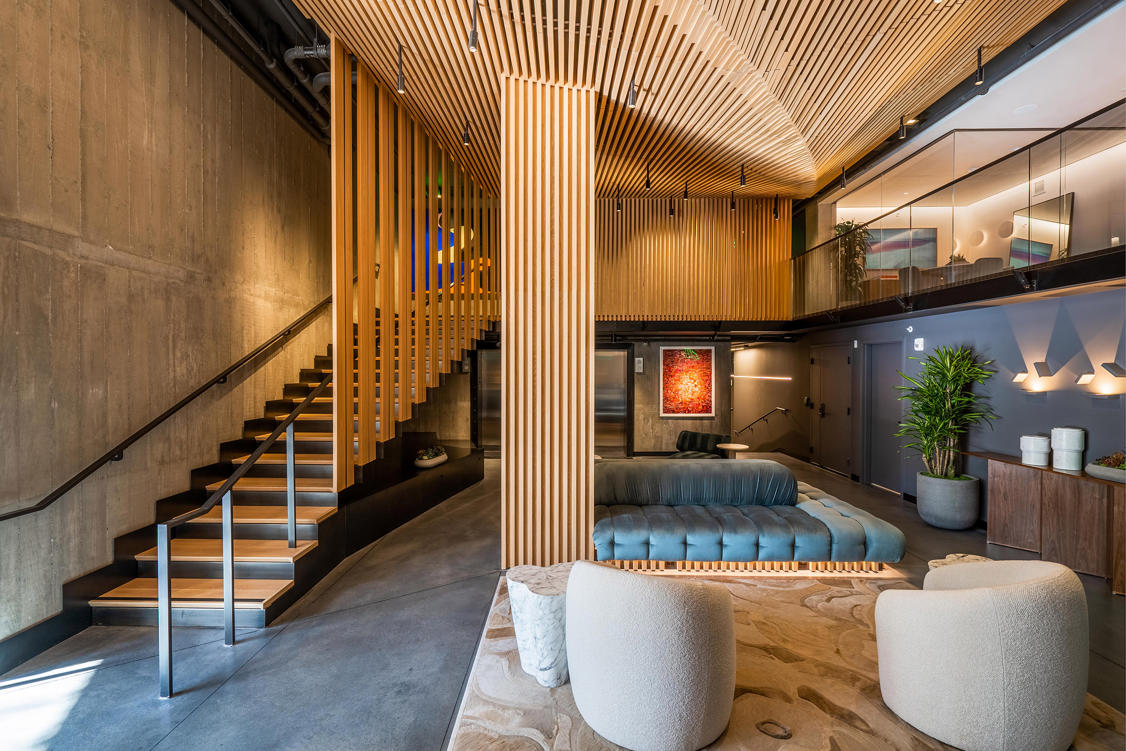 Pinterest NY - Scissor Stair by IwamotoScott Architecture - Architizer