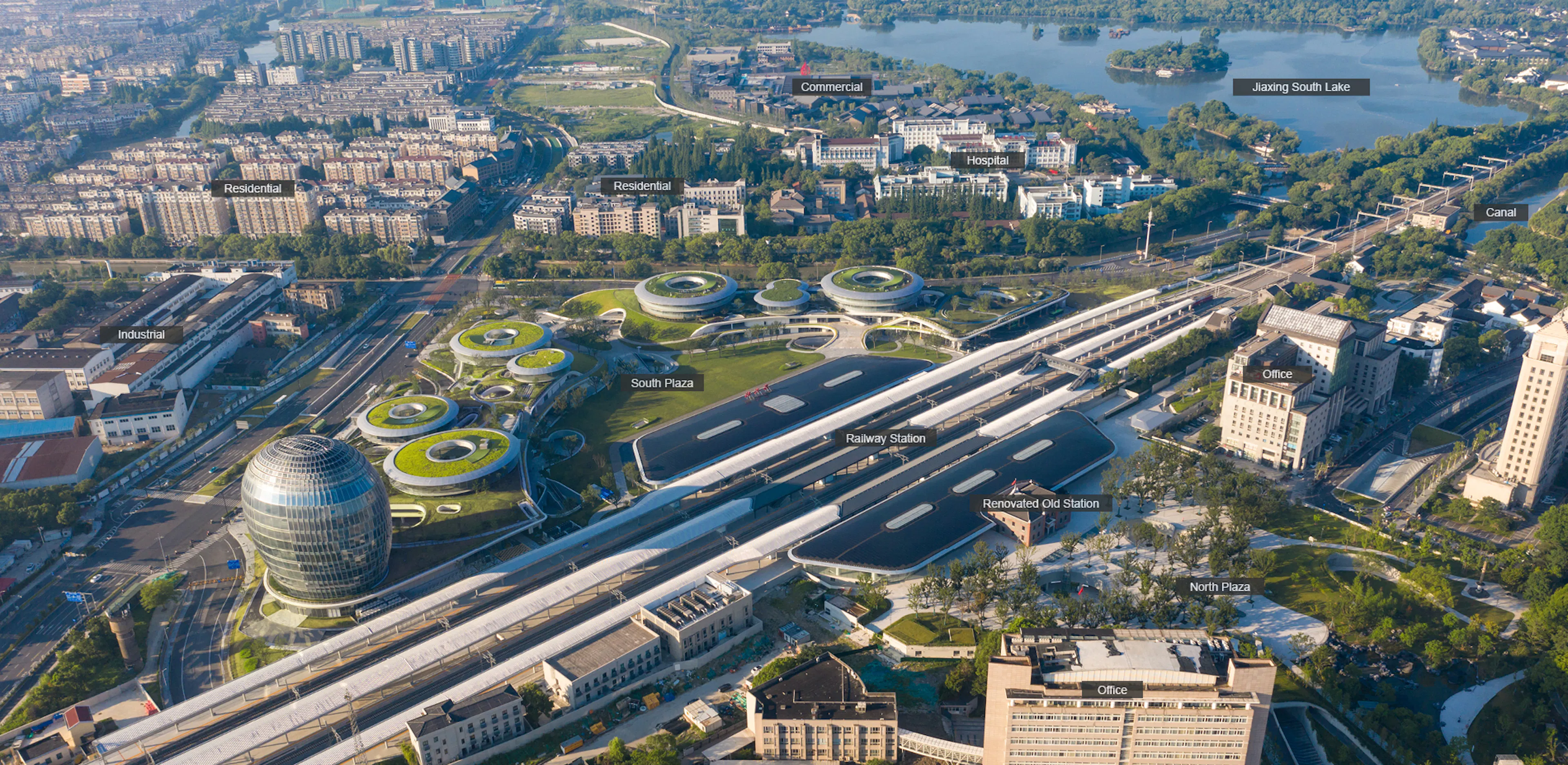 Jiaxing Train Station Park — 1