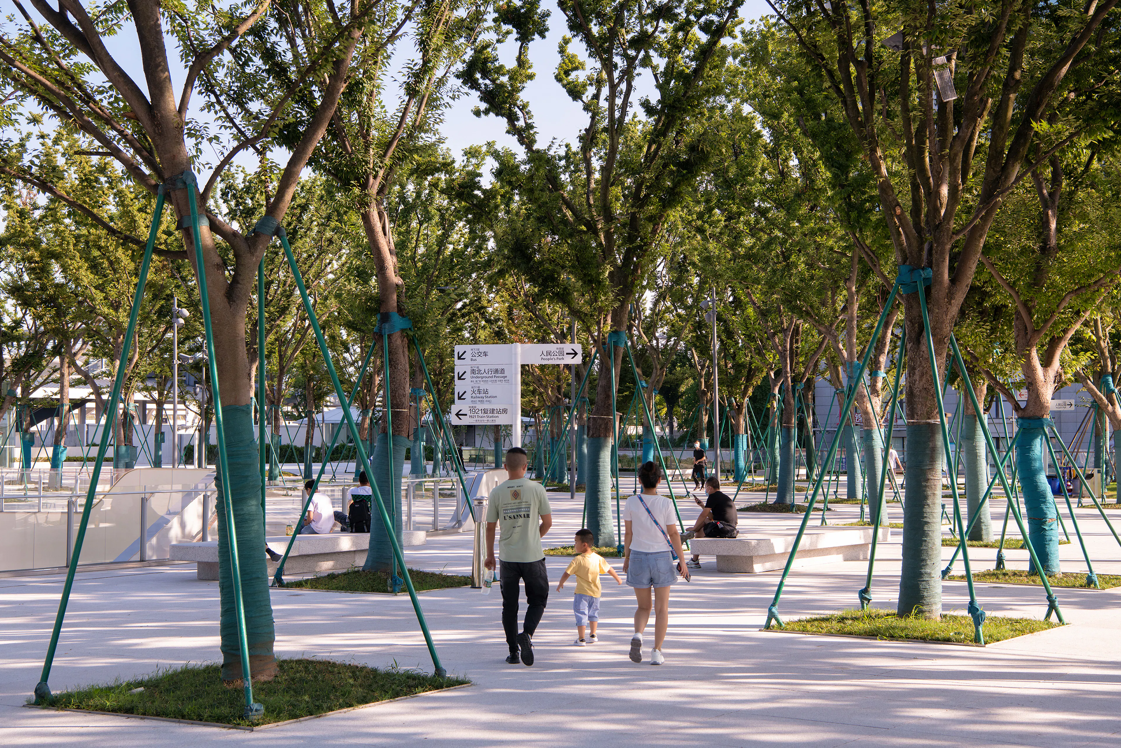 Jiaxing Train Station Park — 6