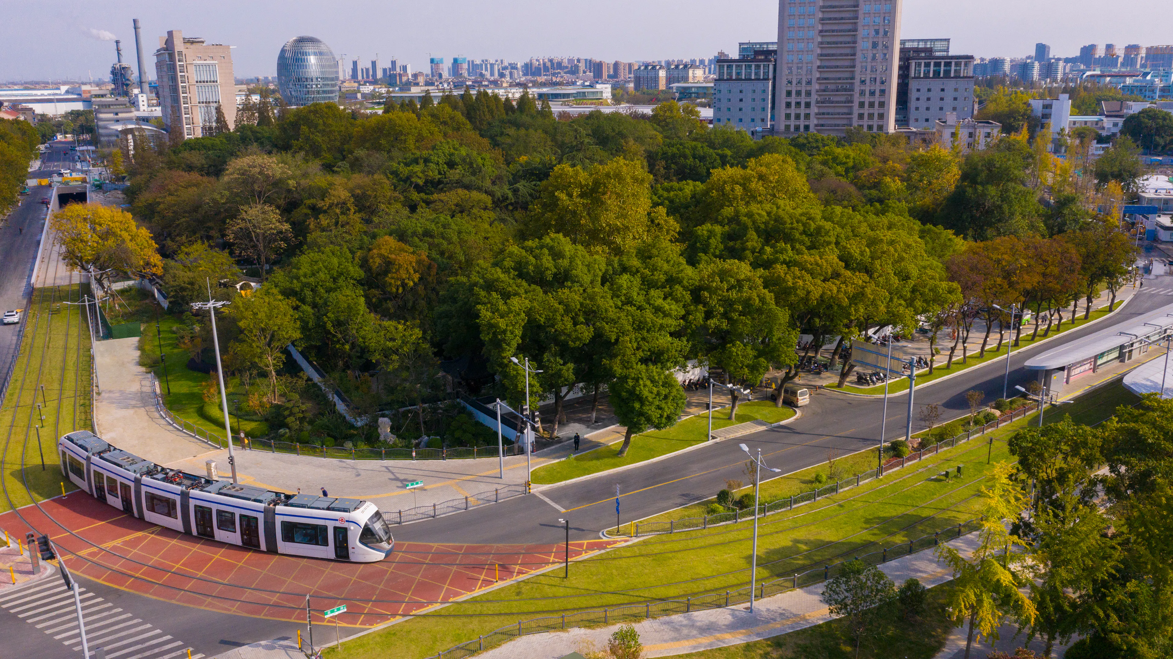 Jiaxing Train Station Park — 13