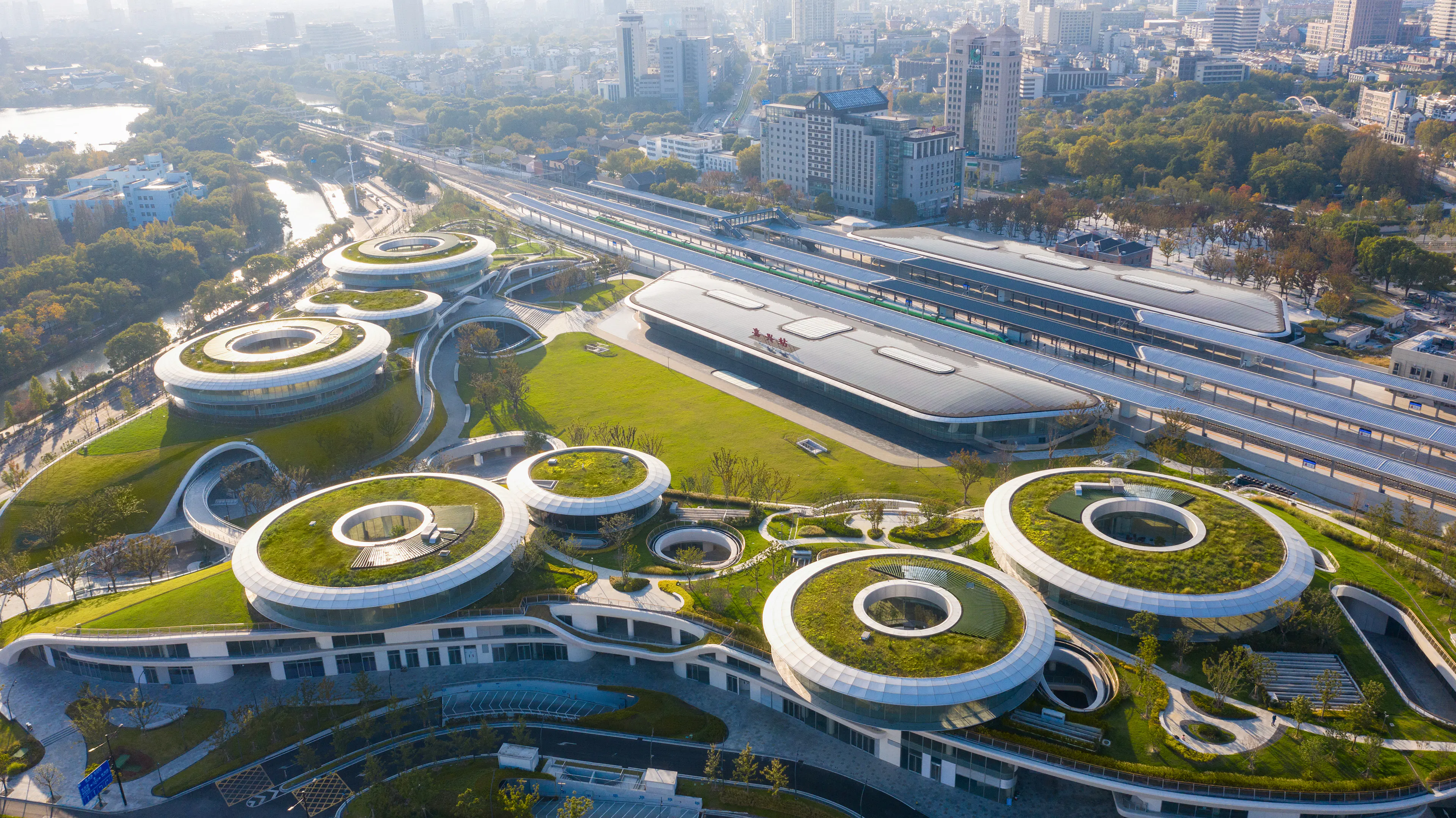 Jiaxing Train Station Park — 14