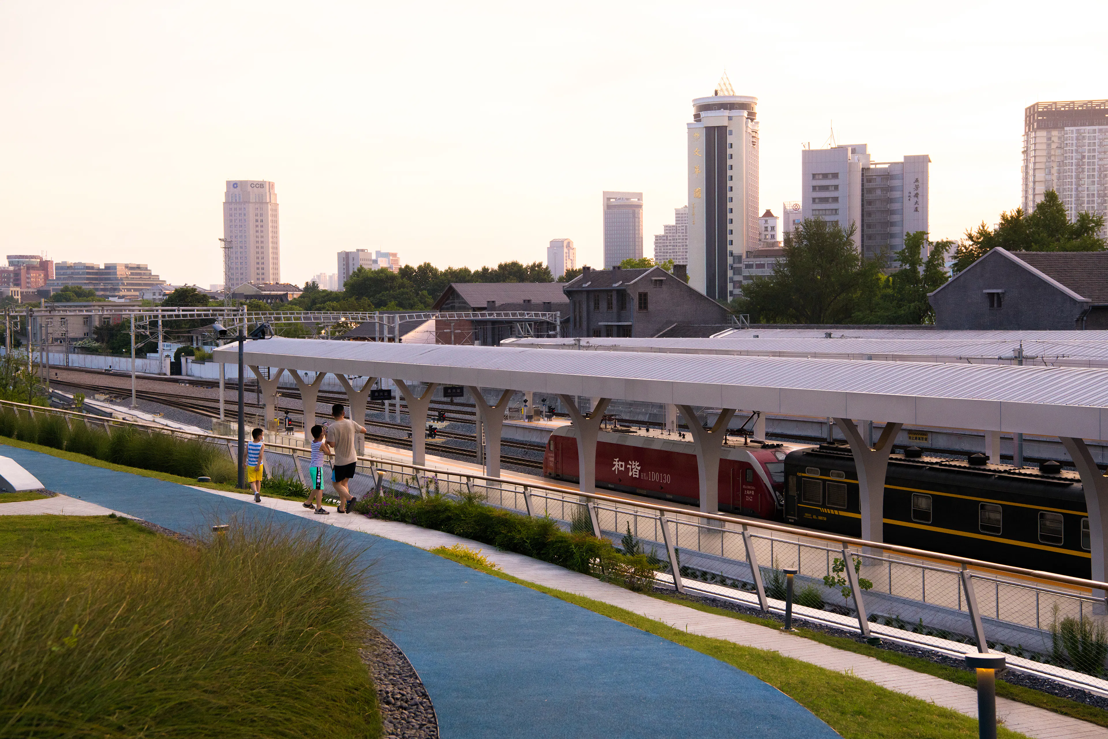 Jiaxing Train Station Park — 17