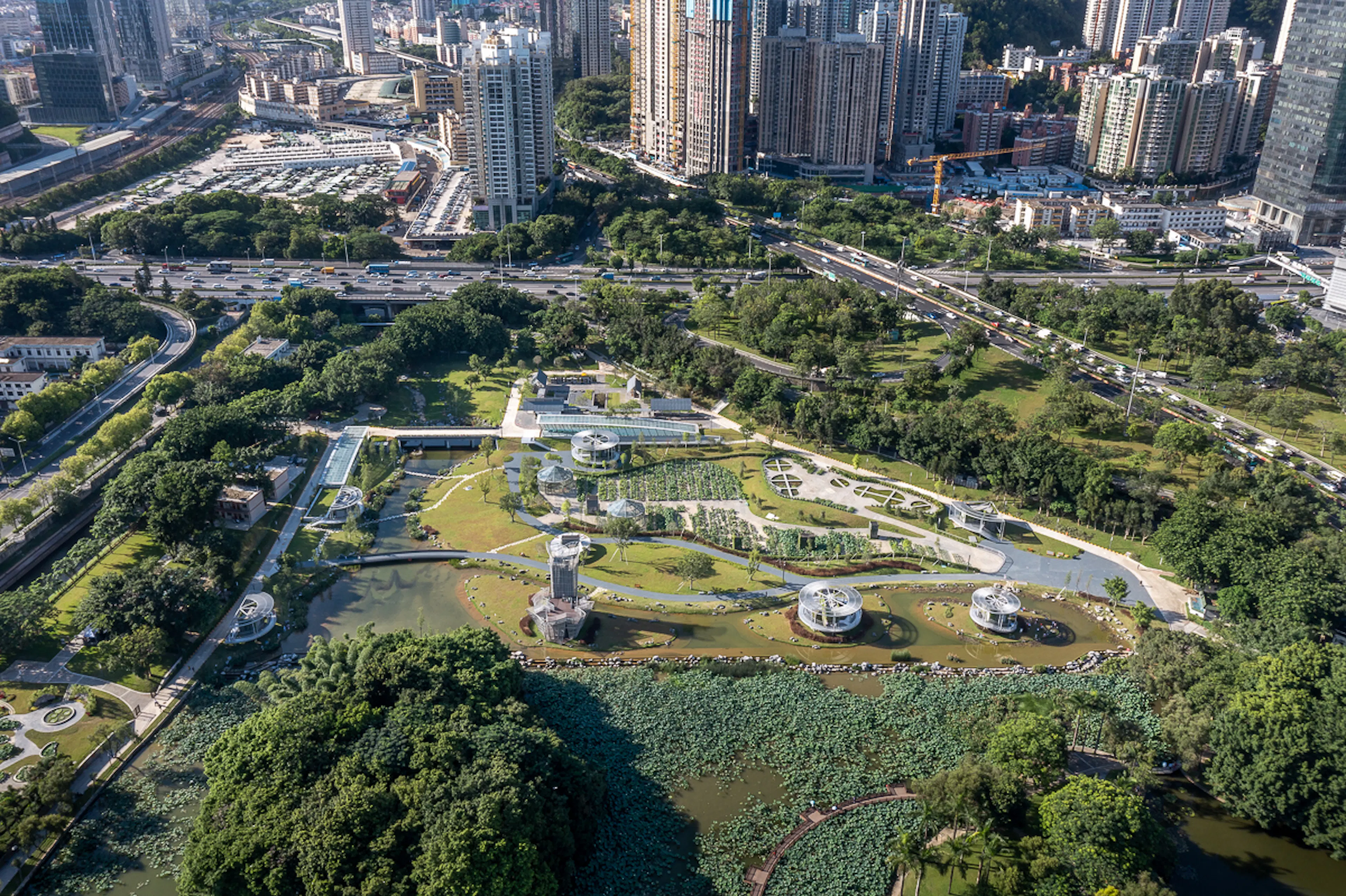 Shenzhen Lotus Water Culture Base: Landscape Design for Honghu Park Water Purification Station — 1