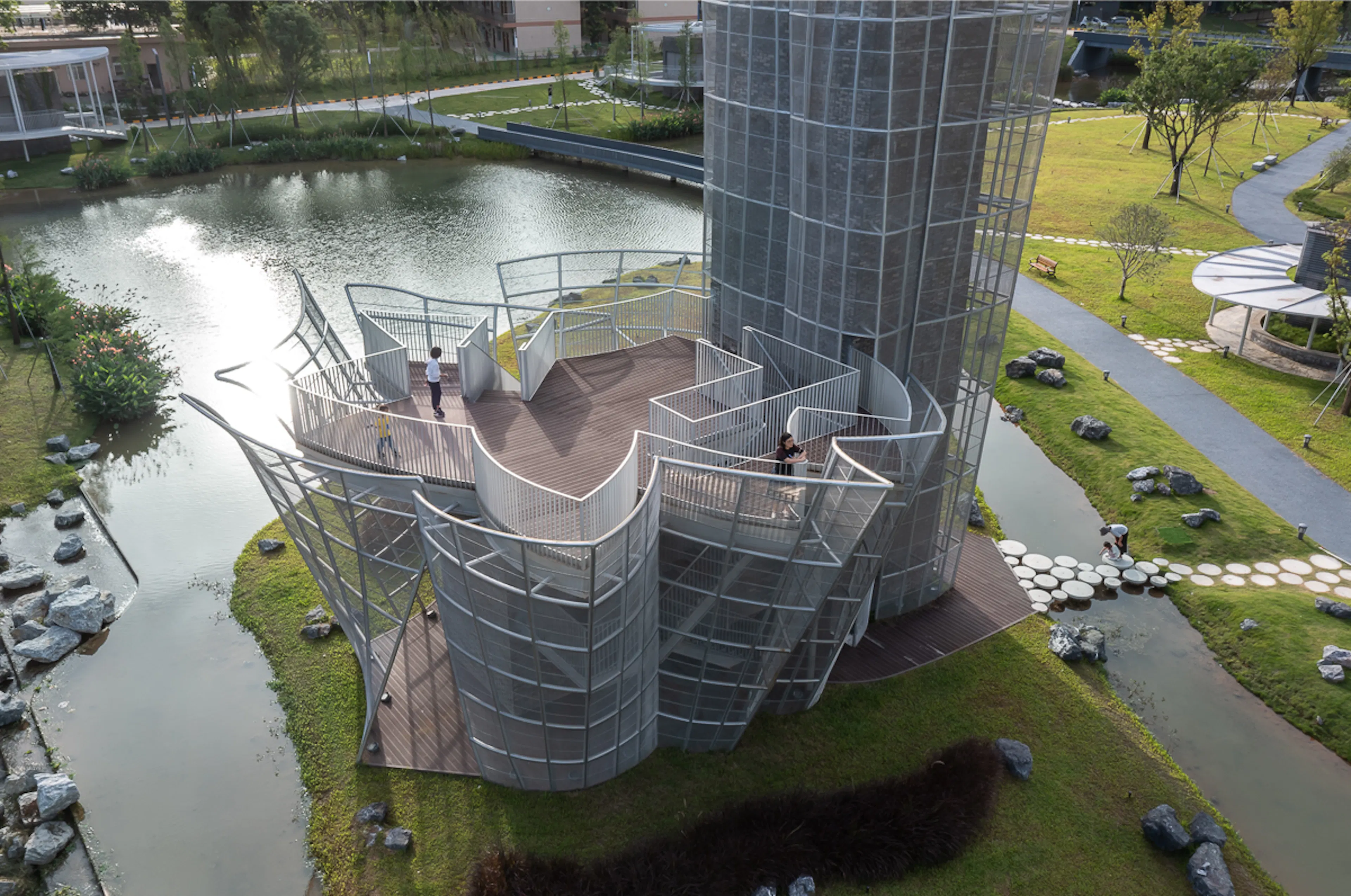 Shenzhen Lotus Water Culture Base: Landscape Design for Honghu Park Water Purification Station — 3