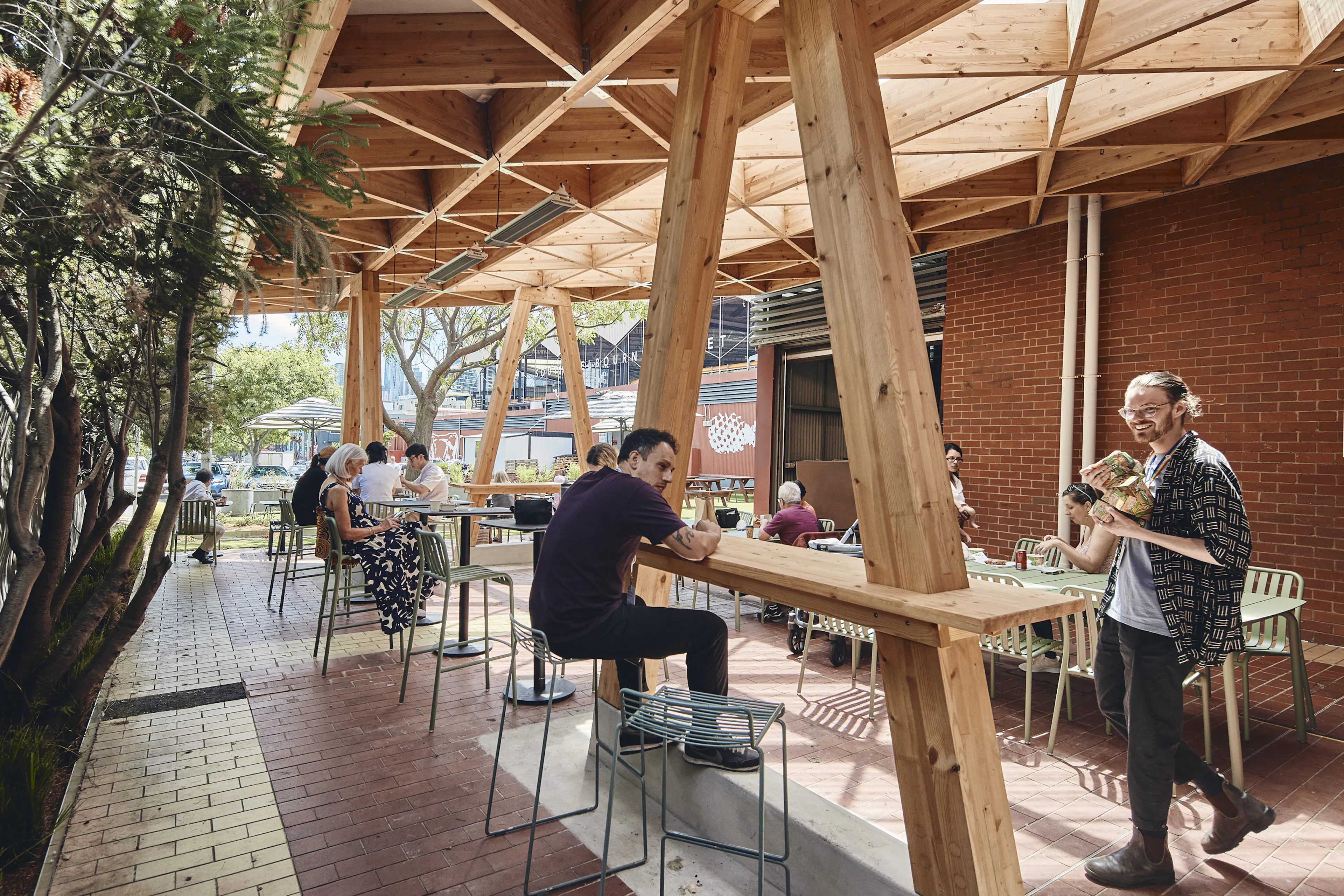 South Melbourne Market External Food Hall — 2