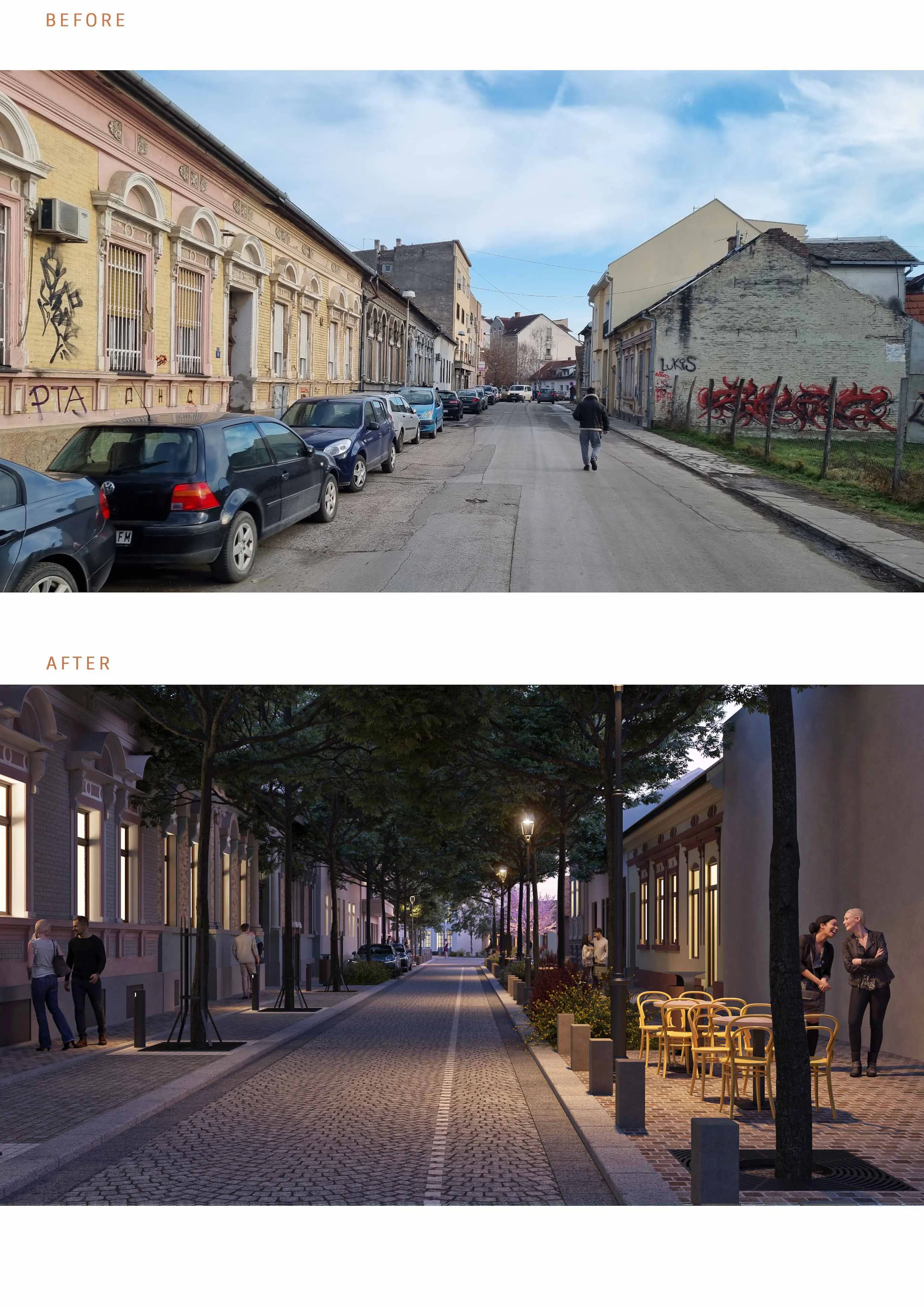Urban transformation of the Almaš Neighborhood — 32