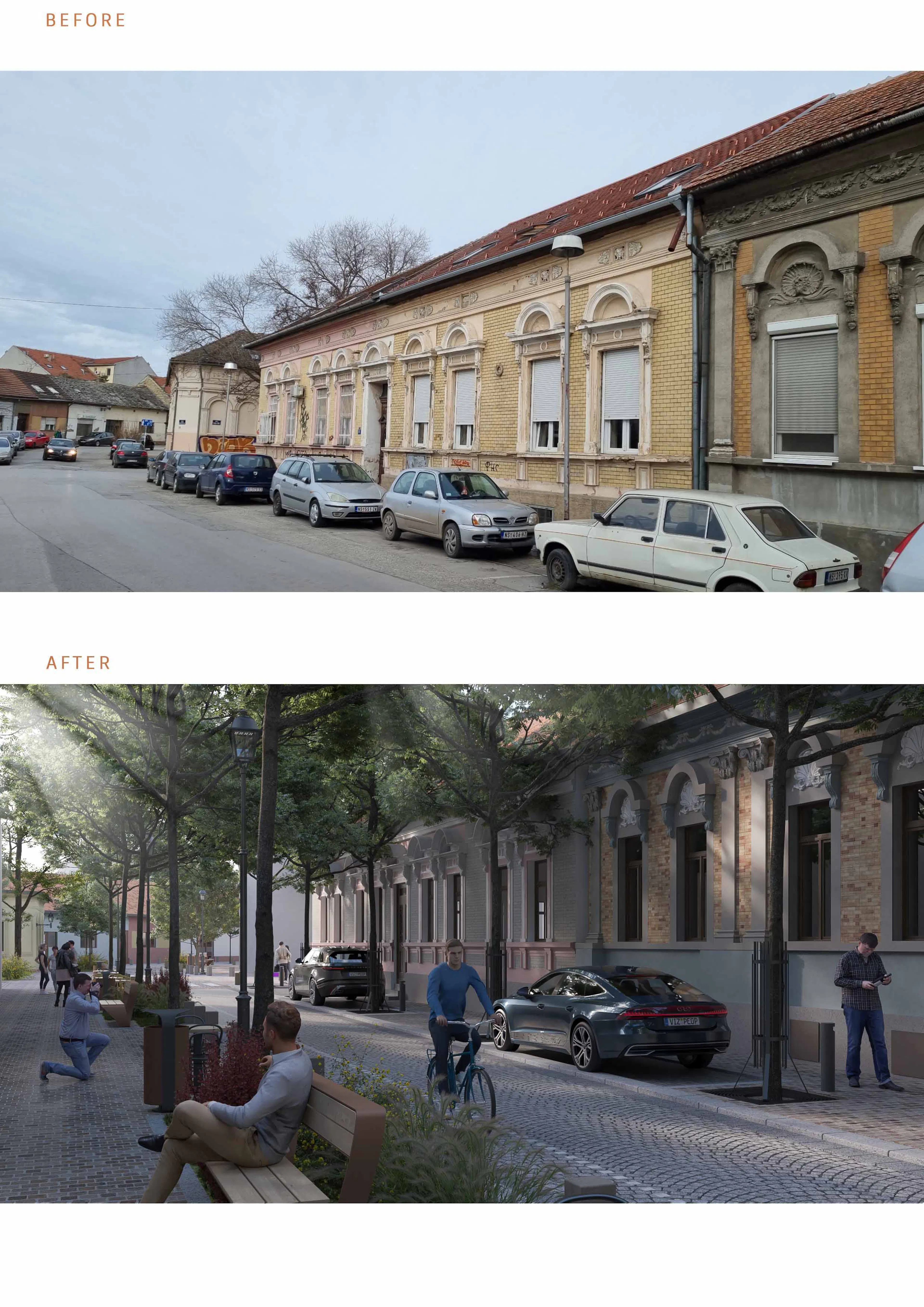 Urban transformation of the Almaš Neighborhood — 33