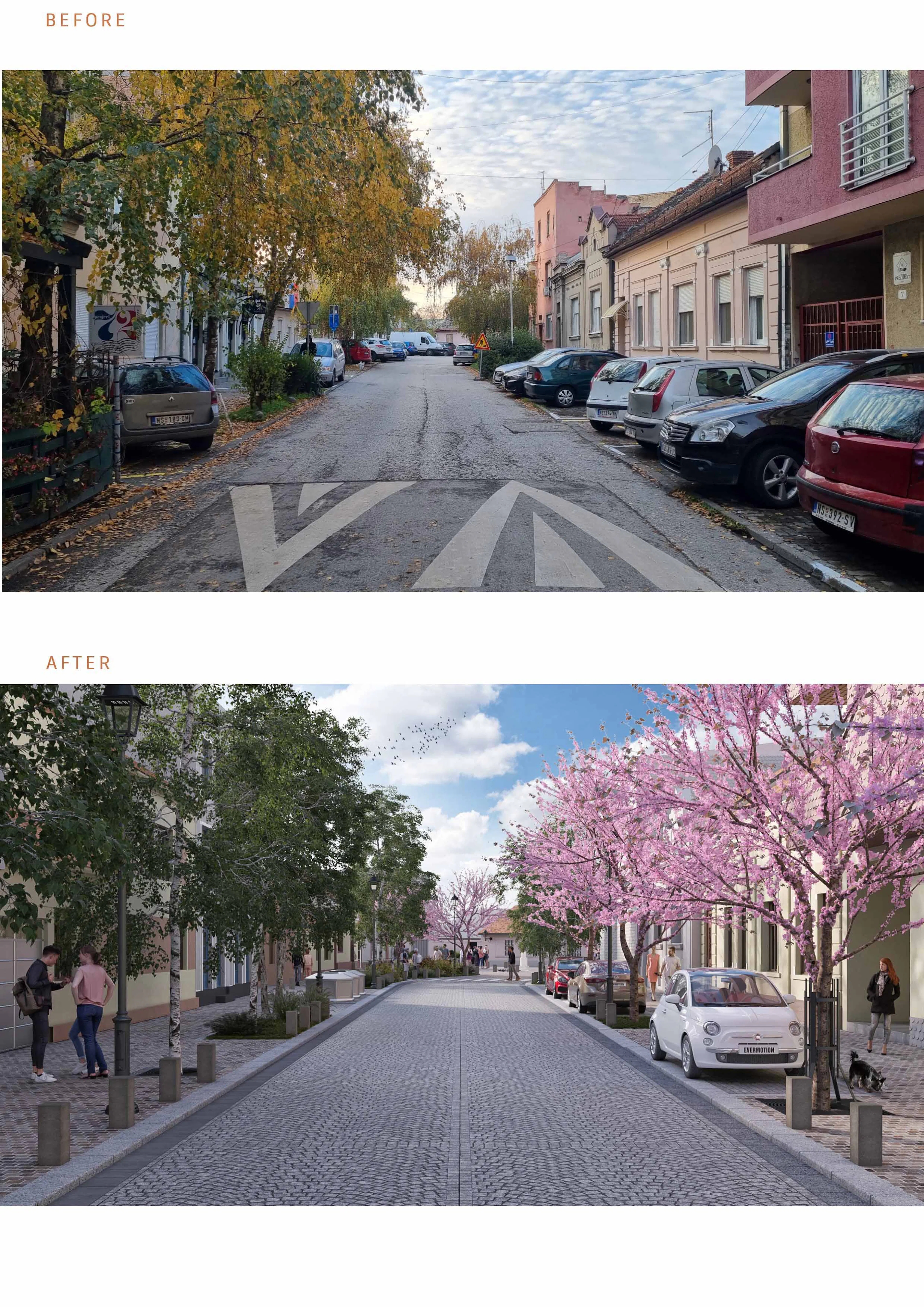Urban transformation of the Almaš Neighborhood — 36