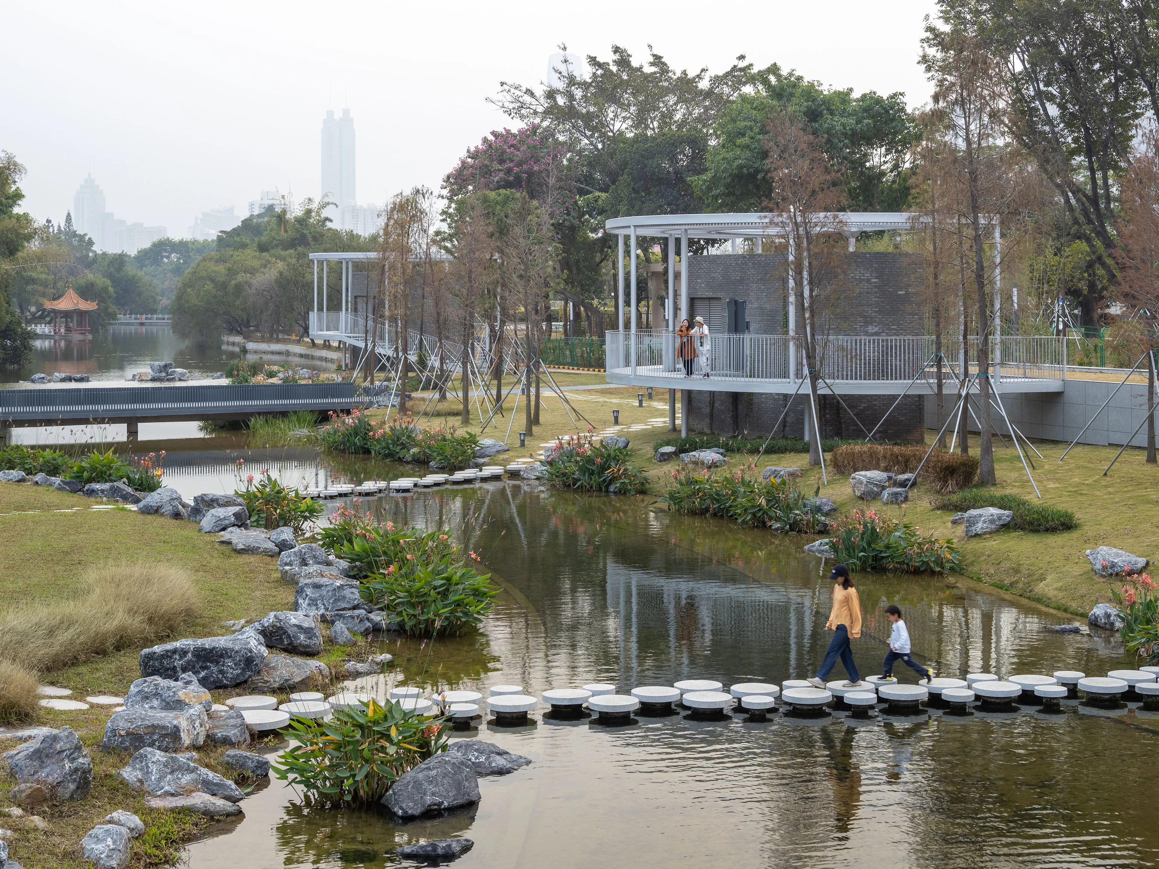 Shenzhen Lotus Water Culture Base: Landscape Design for Honghu Park Water Purification Station — 14